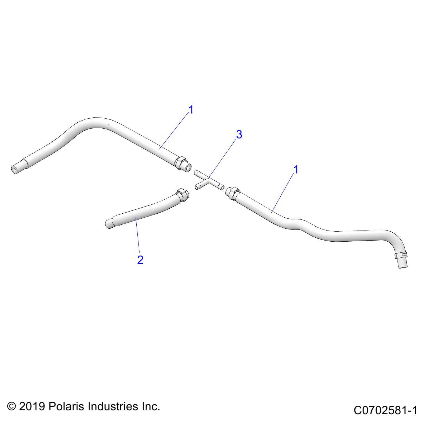 Part Number : 1241000 HOSE REFERENCE ASSEMBLY  25 CM