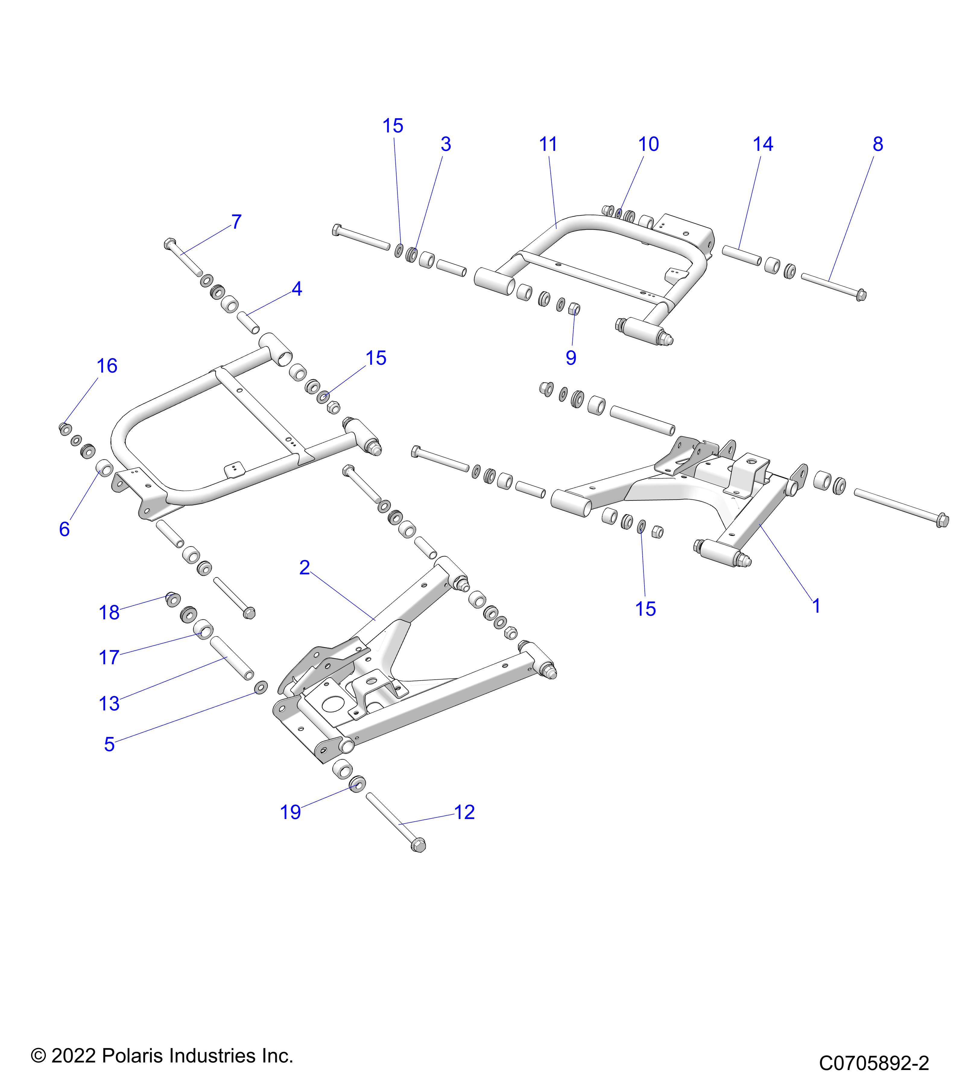 Part Number : 1022803-728 WELD-CONTROL ARM RR LWR RH GGR