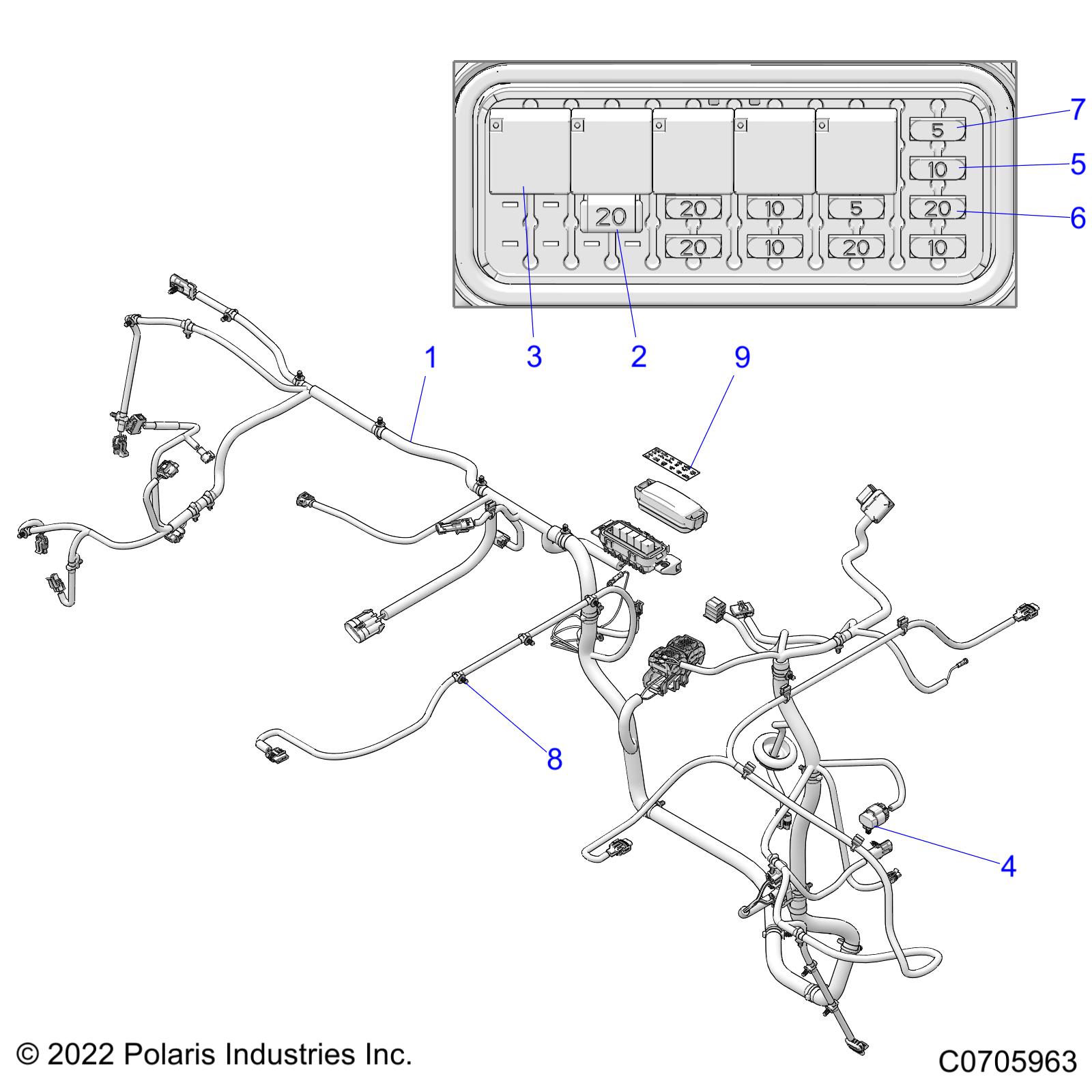 Part Number : 7180488 DECAL-SIDE PANEL  PRO X  LH