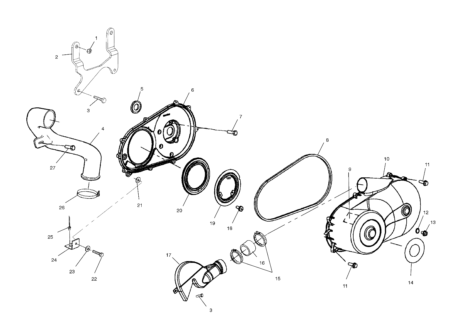 Foto diagrama Polaris que contem a peça 7547067