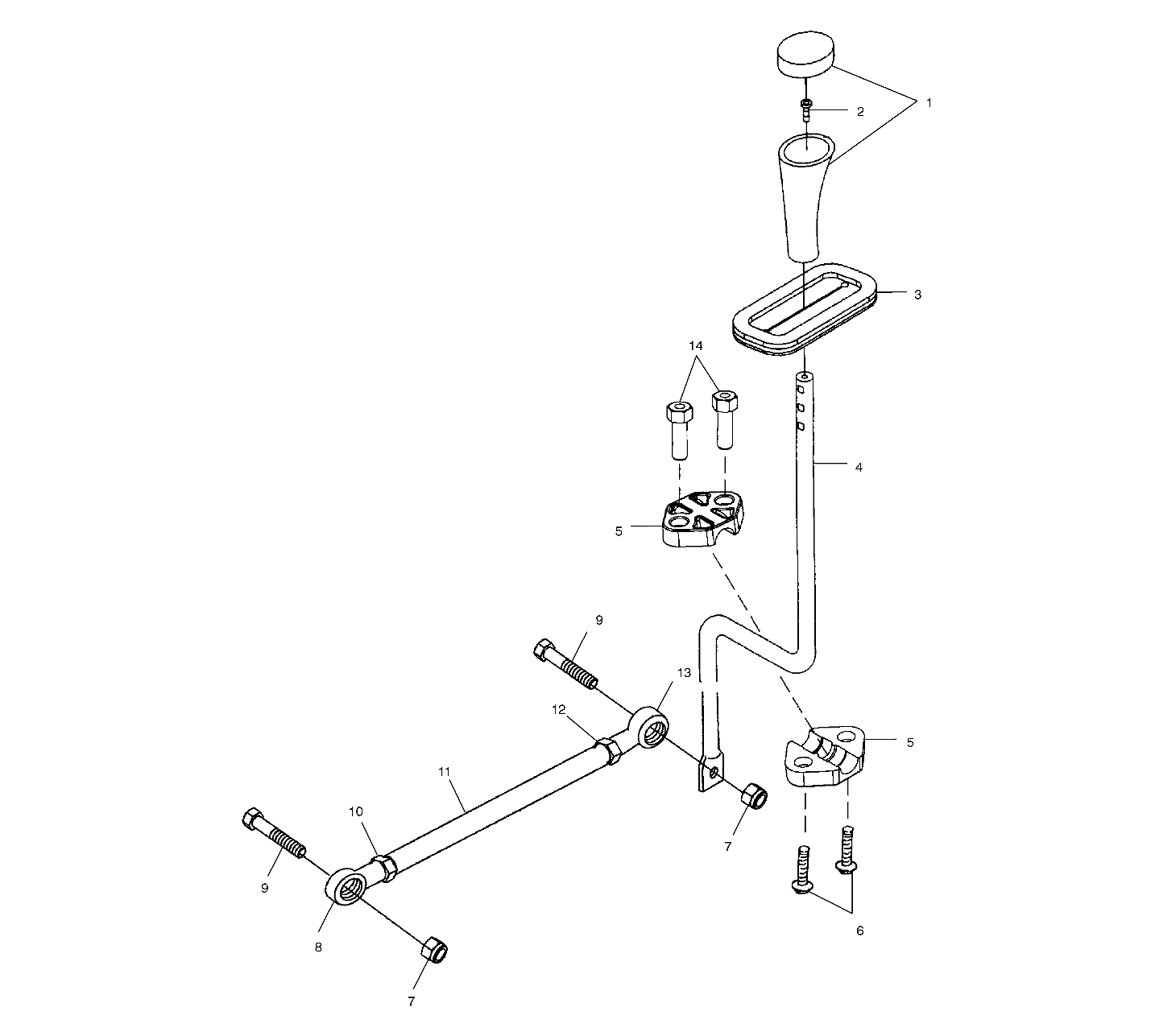 Foto diagrama Polaris que contem a peça 5131976