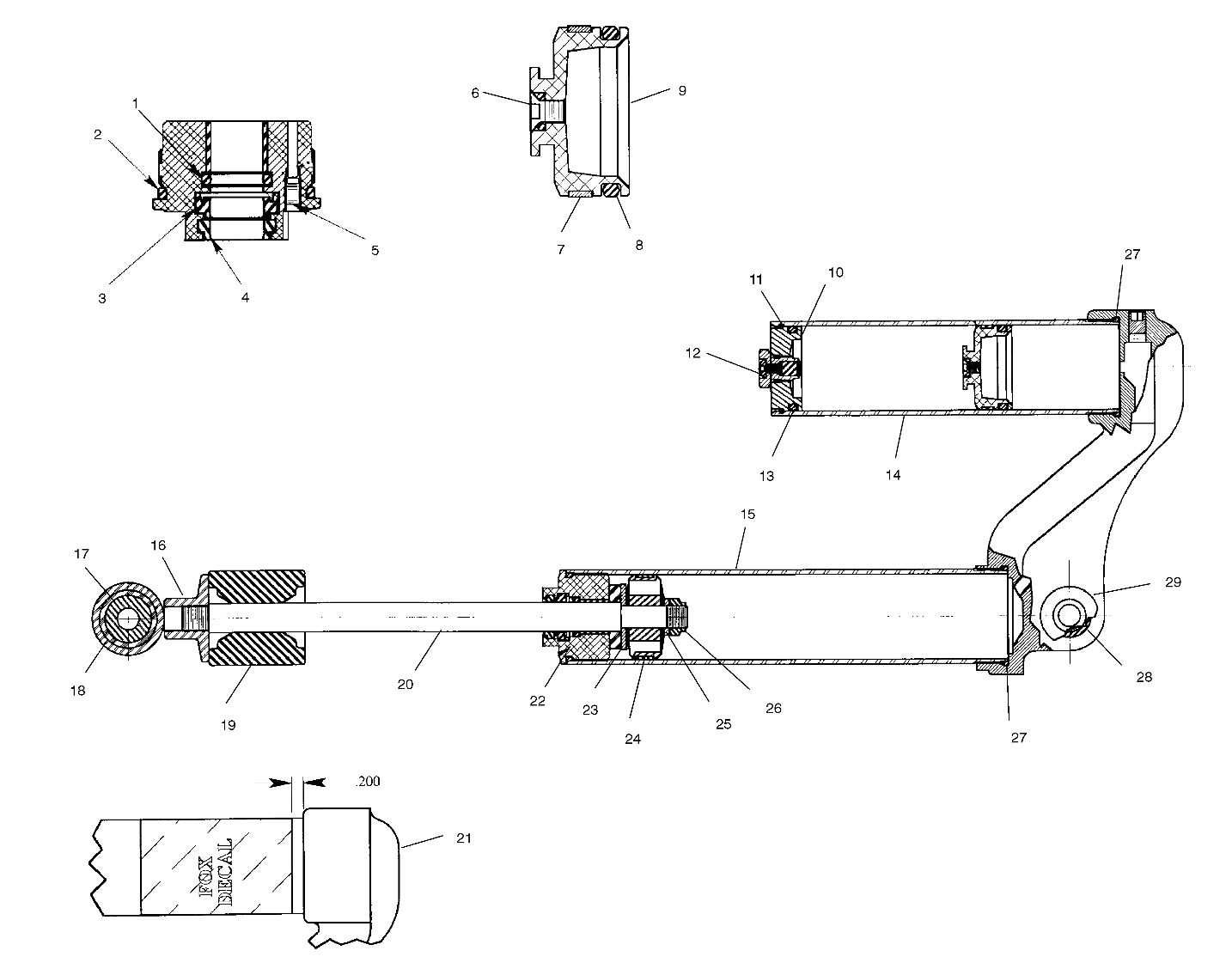 Foto diagrama Polaris que contem a peça 1500024