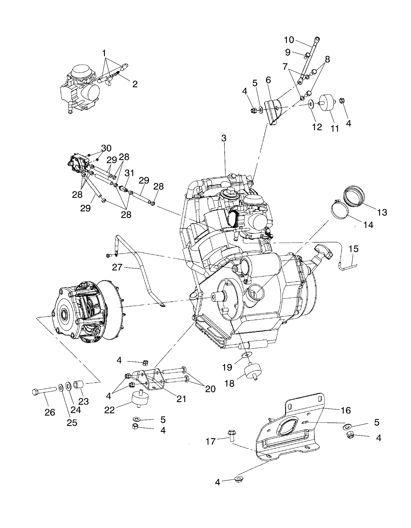 Foto diagrama Polaris que contem a peça 5243641-067