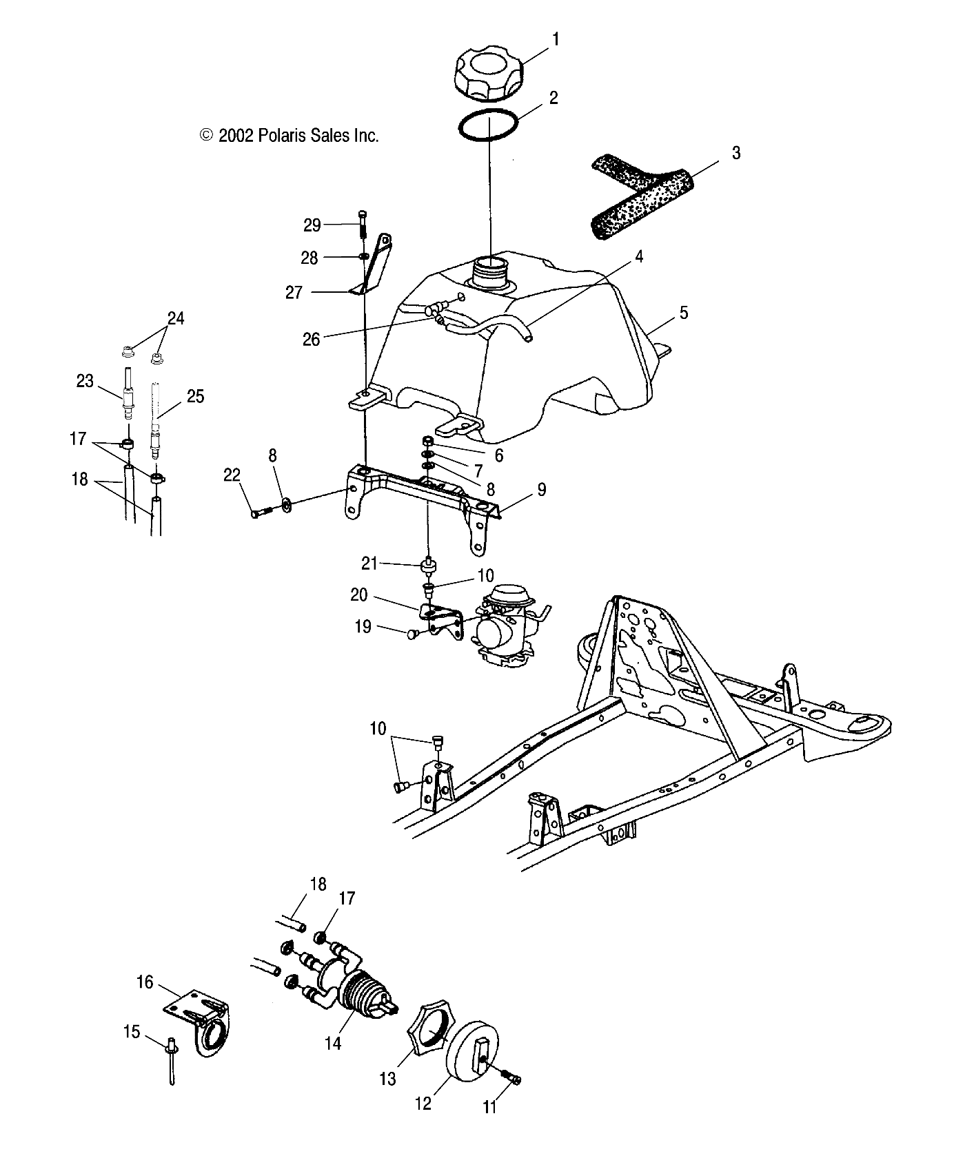 Part Number : 7052350 FITTING-OUTLET MAIN Y PRS