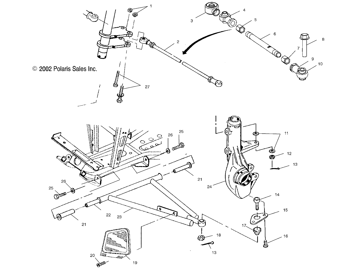 Part Number : 2202274 KIT-A-FRAME LH(1541740)