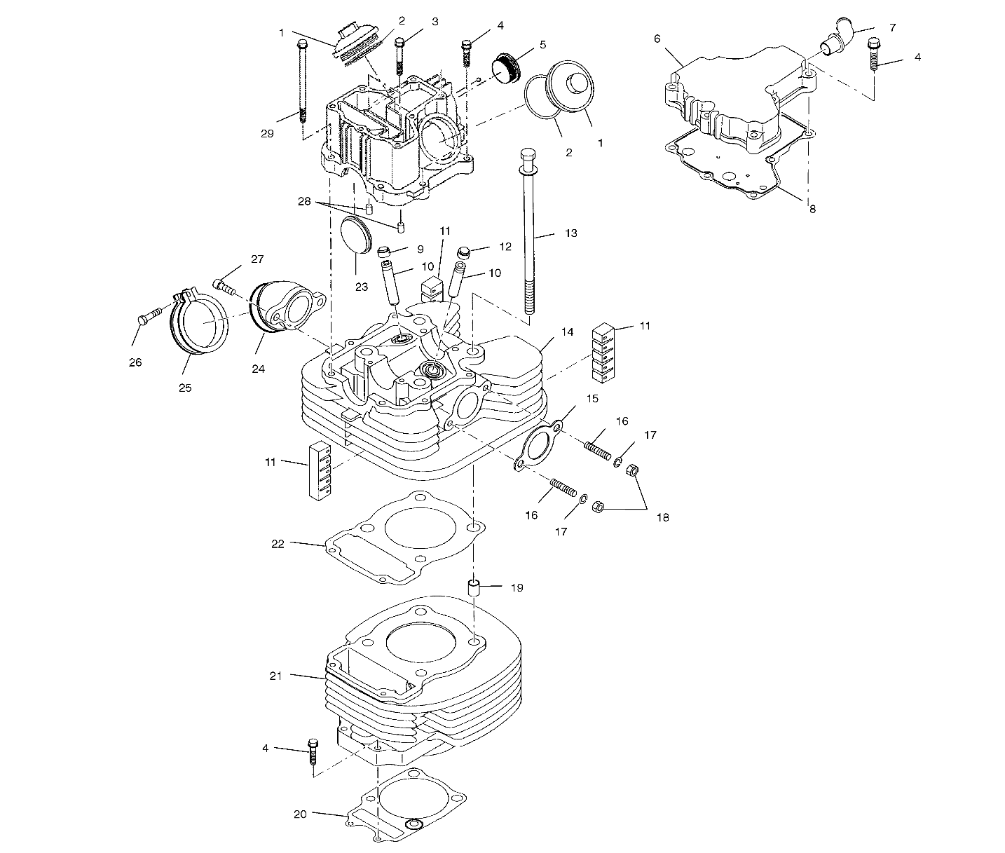 Part Number : 3087236 CYLINDER UNIT