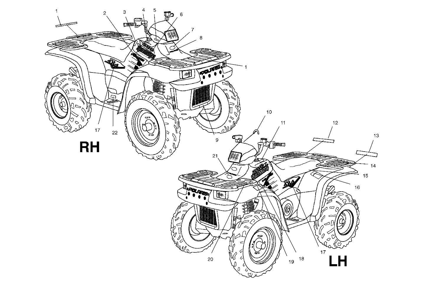 Part Number : 7171067 DECAL-NEW BREAK UP FR. COVER