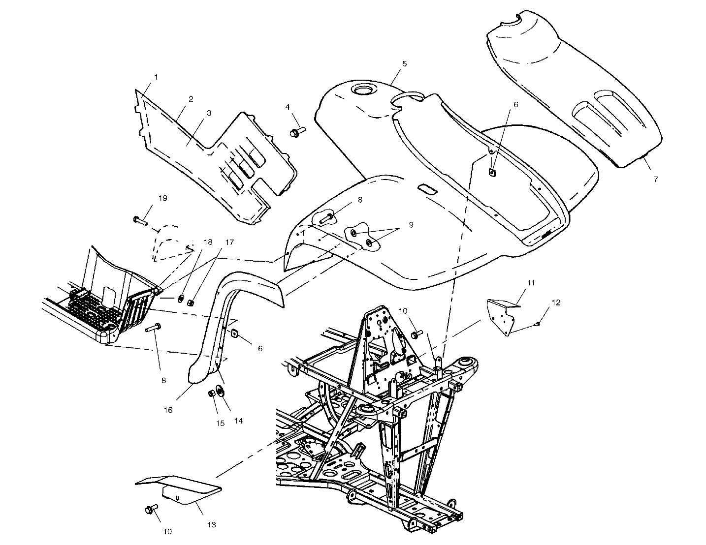 Part Number : 5246872 GUARD SPLASH LH