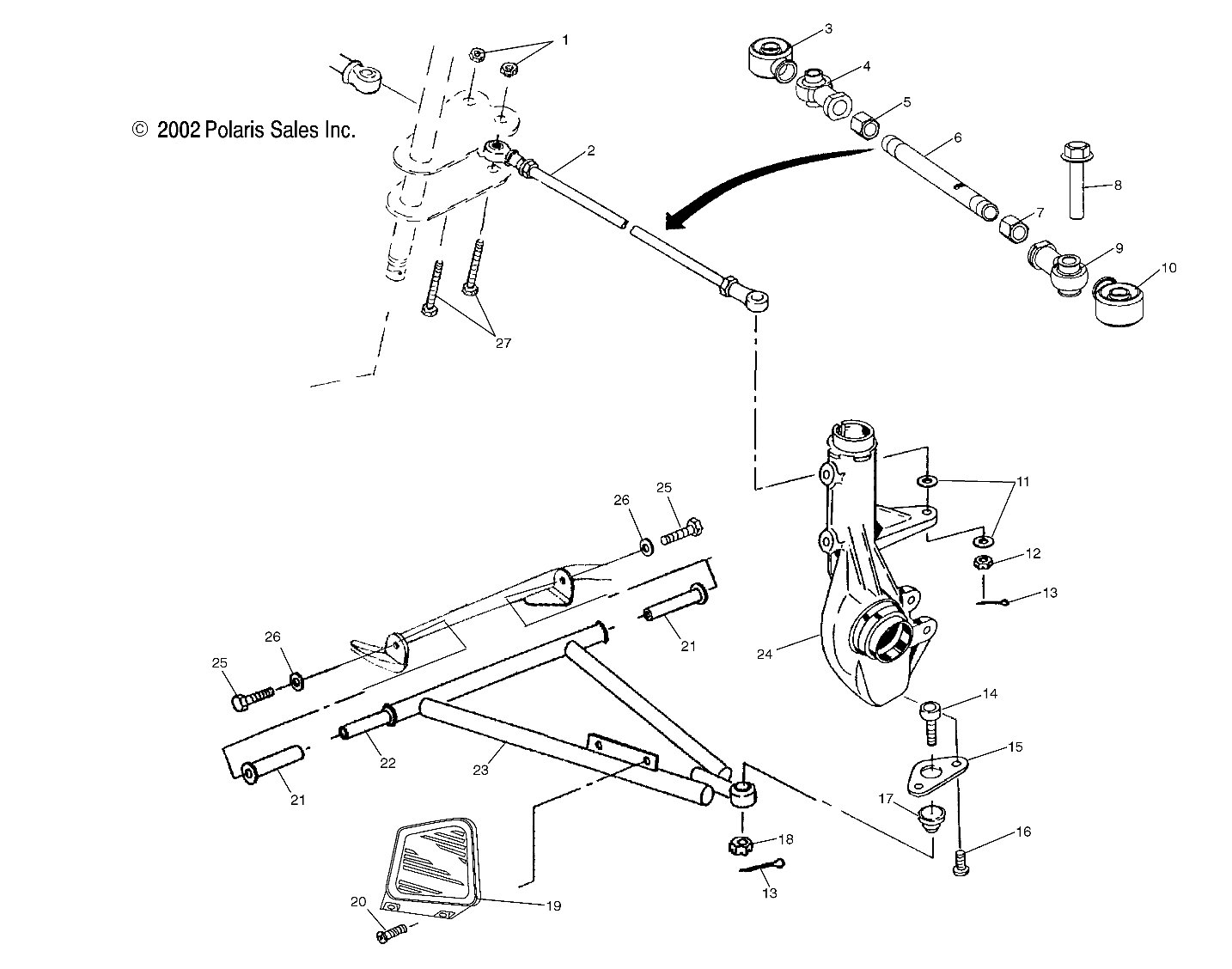 Part Number : 2202283 A-FRAME KIT  FRAME