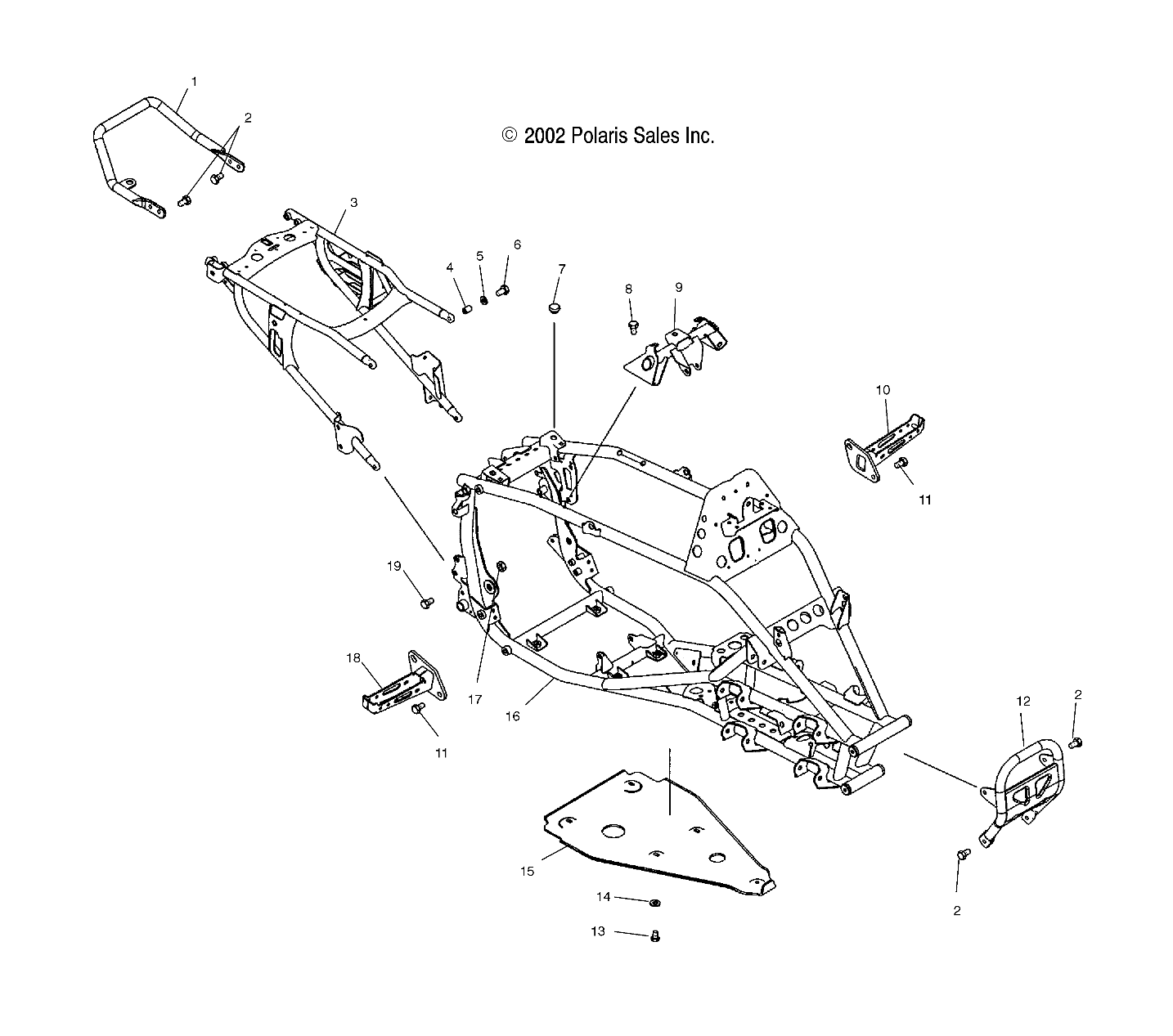 Part Number : 1013995-385 WELD-GRAB BAR SLVR