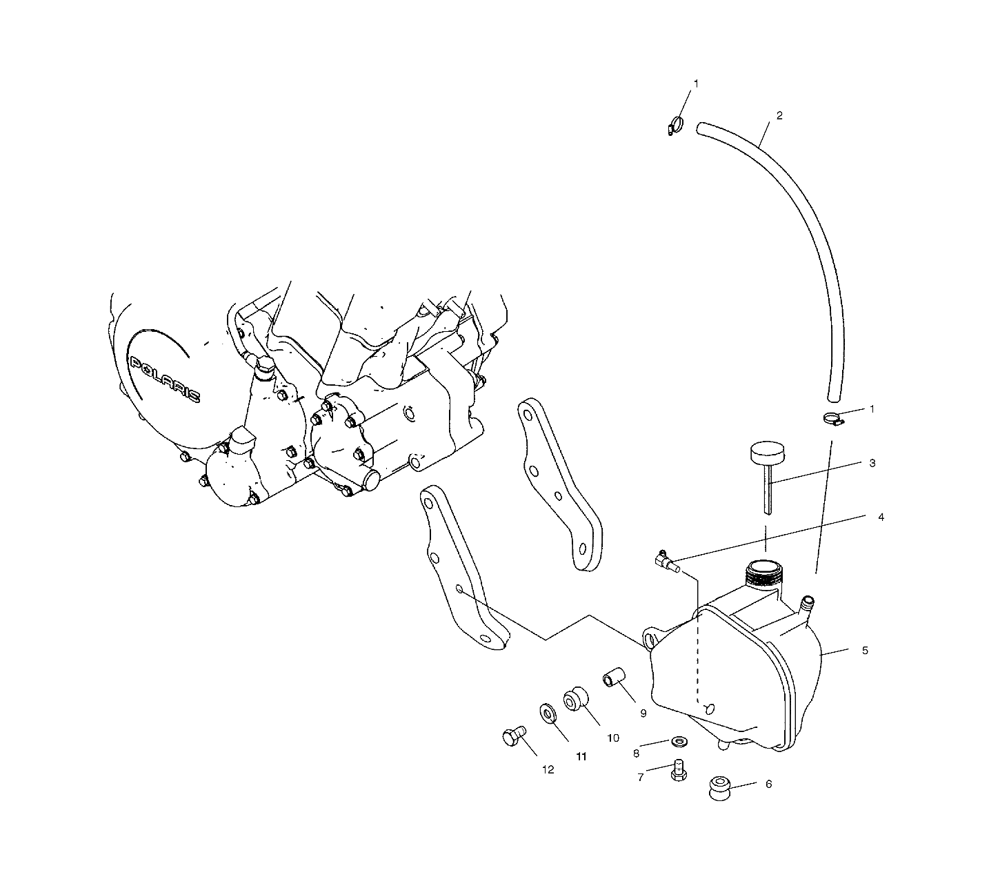 Part Number : 5434743 OIL TANK DIPSTICK