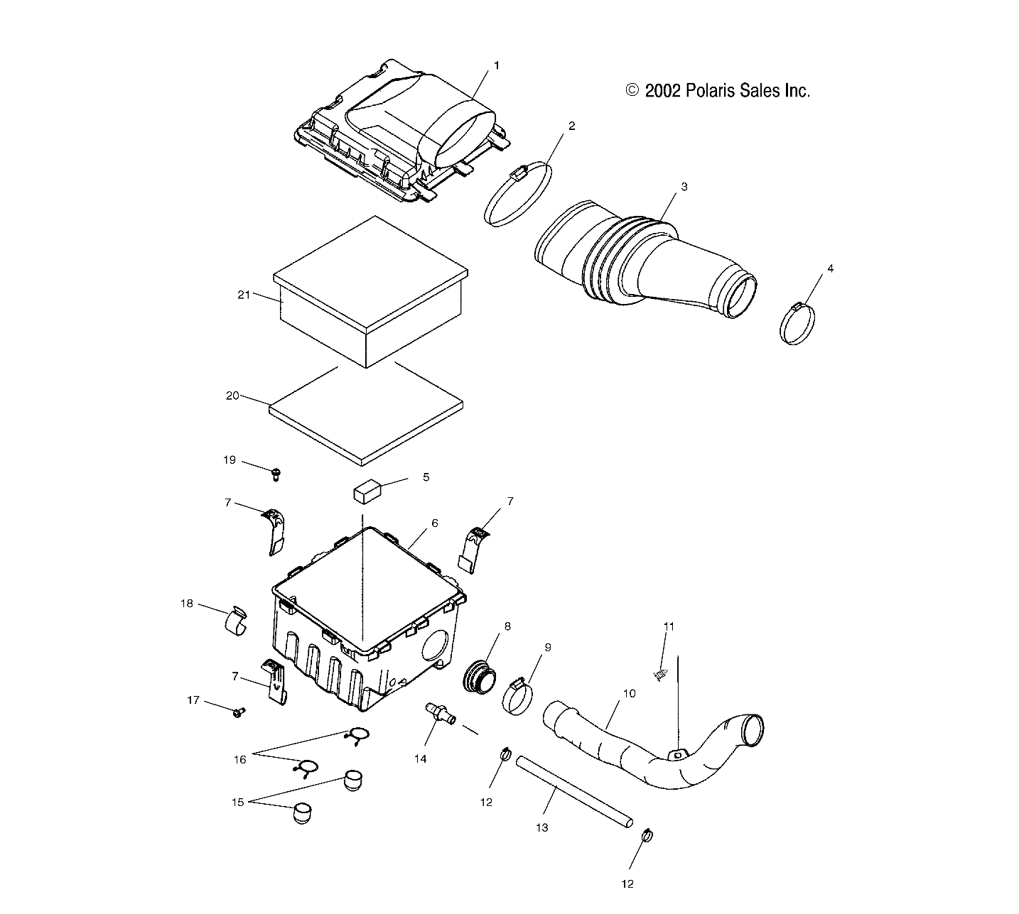 Part Number : 5434449 COVER-AIR BOX