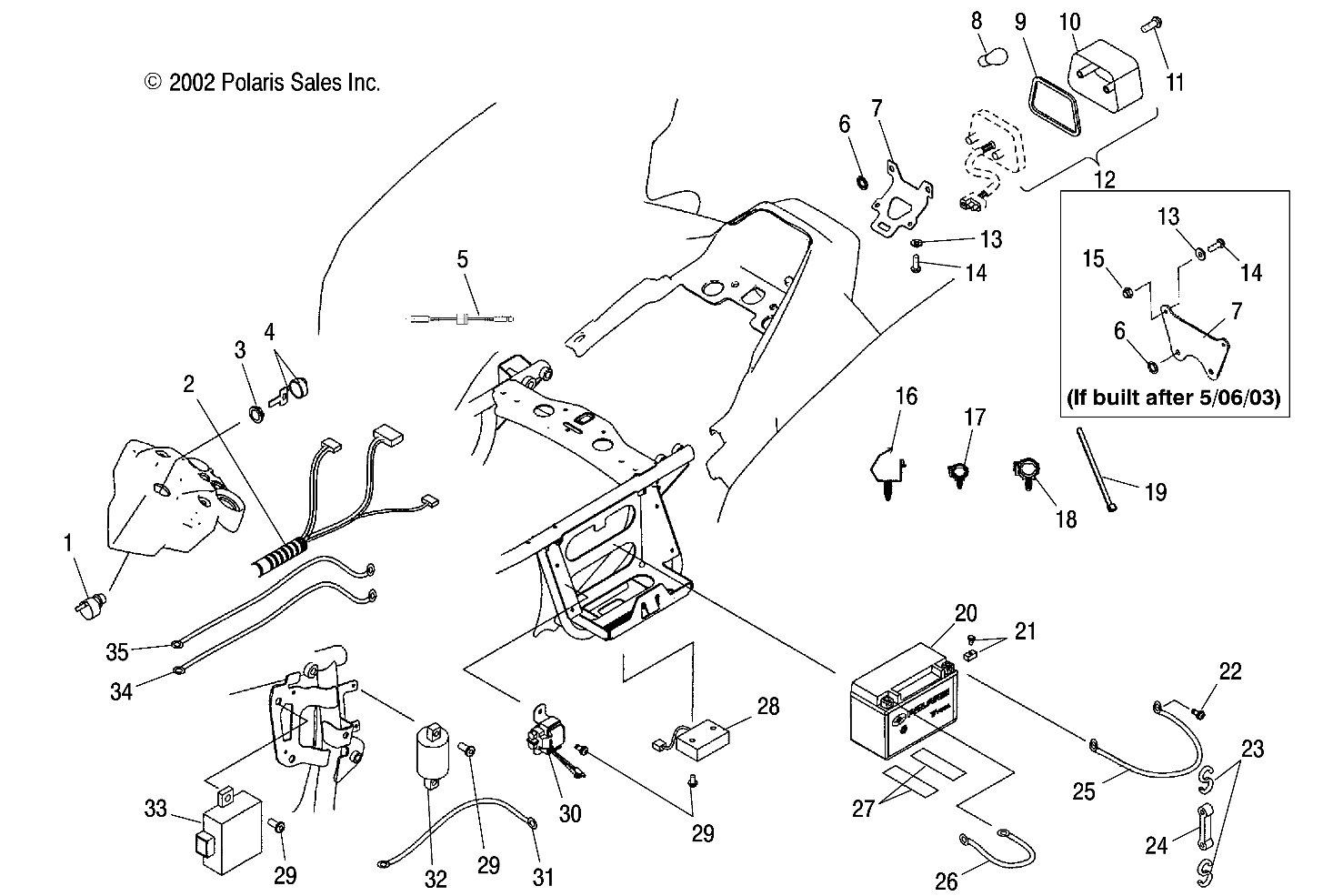 Part Number : 5410608 BATTERY STRAP  RUBBER