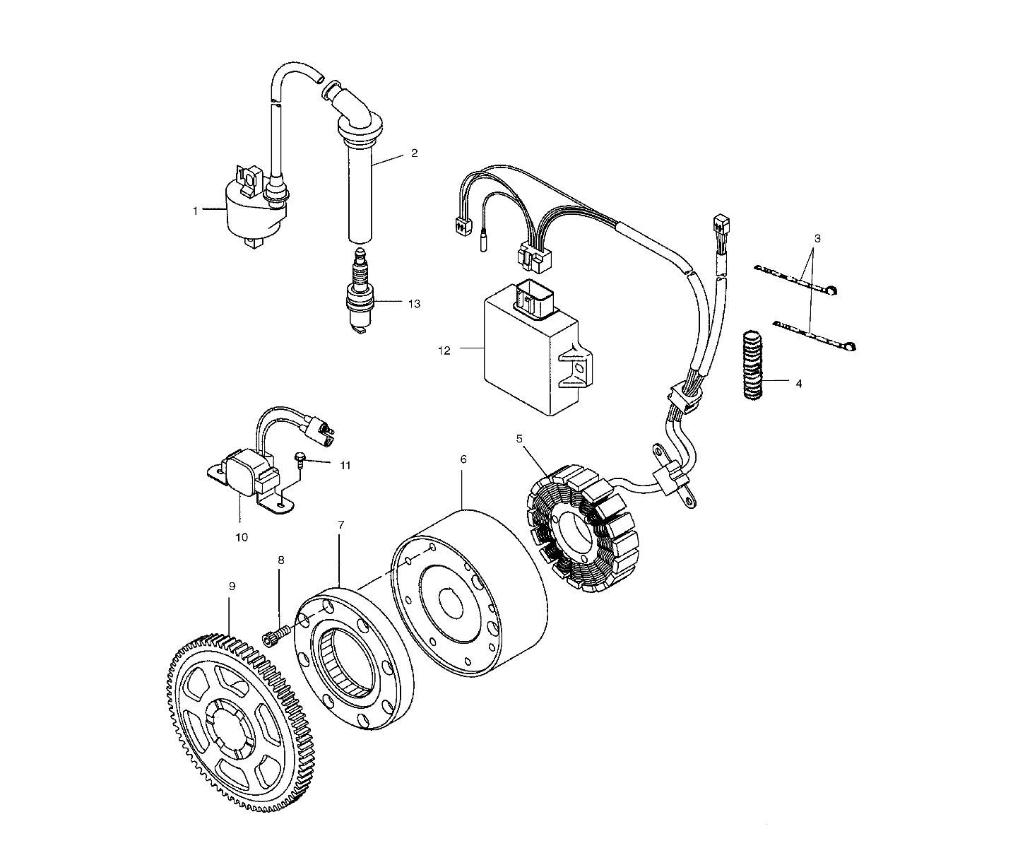 Part Number : 3088159 STATOR ASSEMBLY