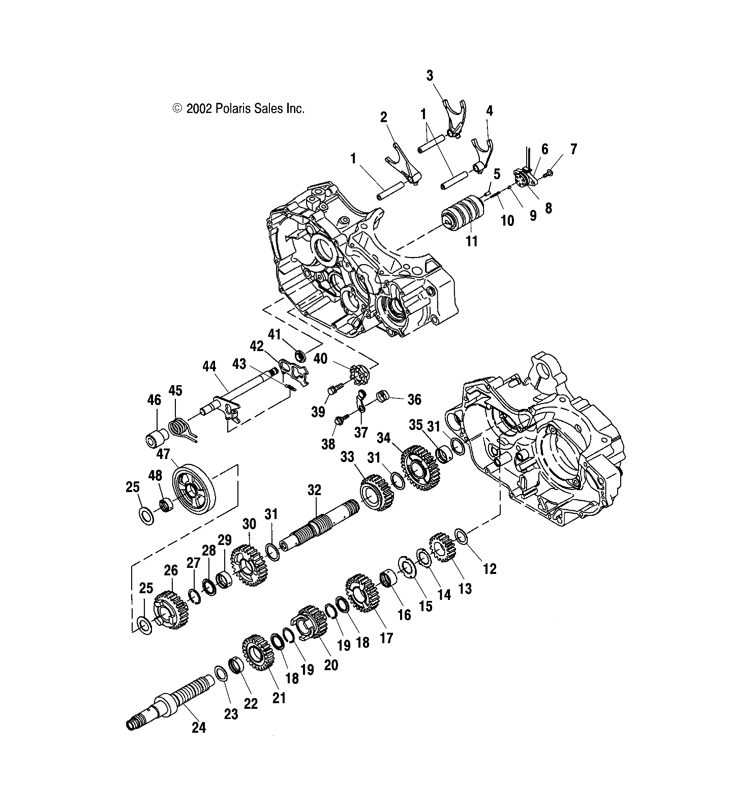 Part Number : 3088100 GEAR 2ND DRIVEN