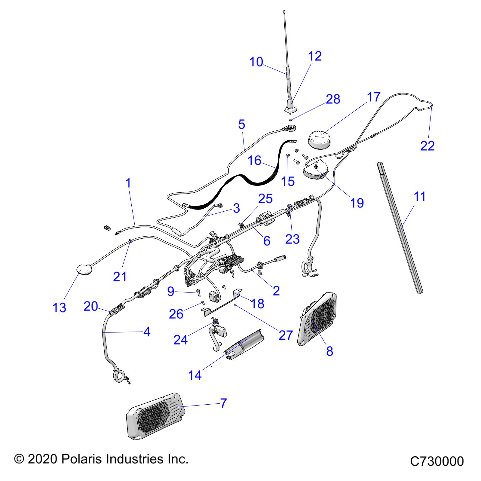 Part Number : 5414966 HARNESS GUISE