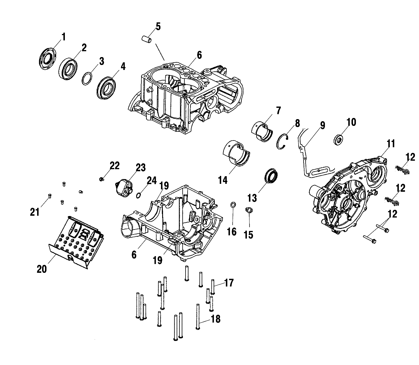 Part Number : 1201975 ASM-COVER ENGINE MAG