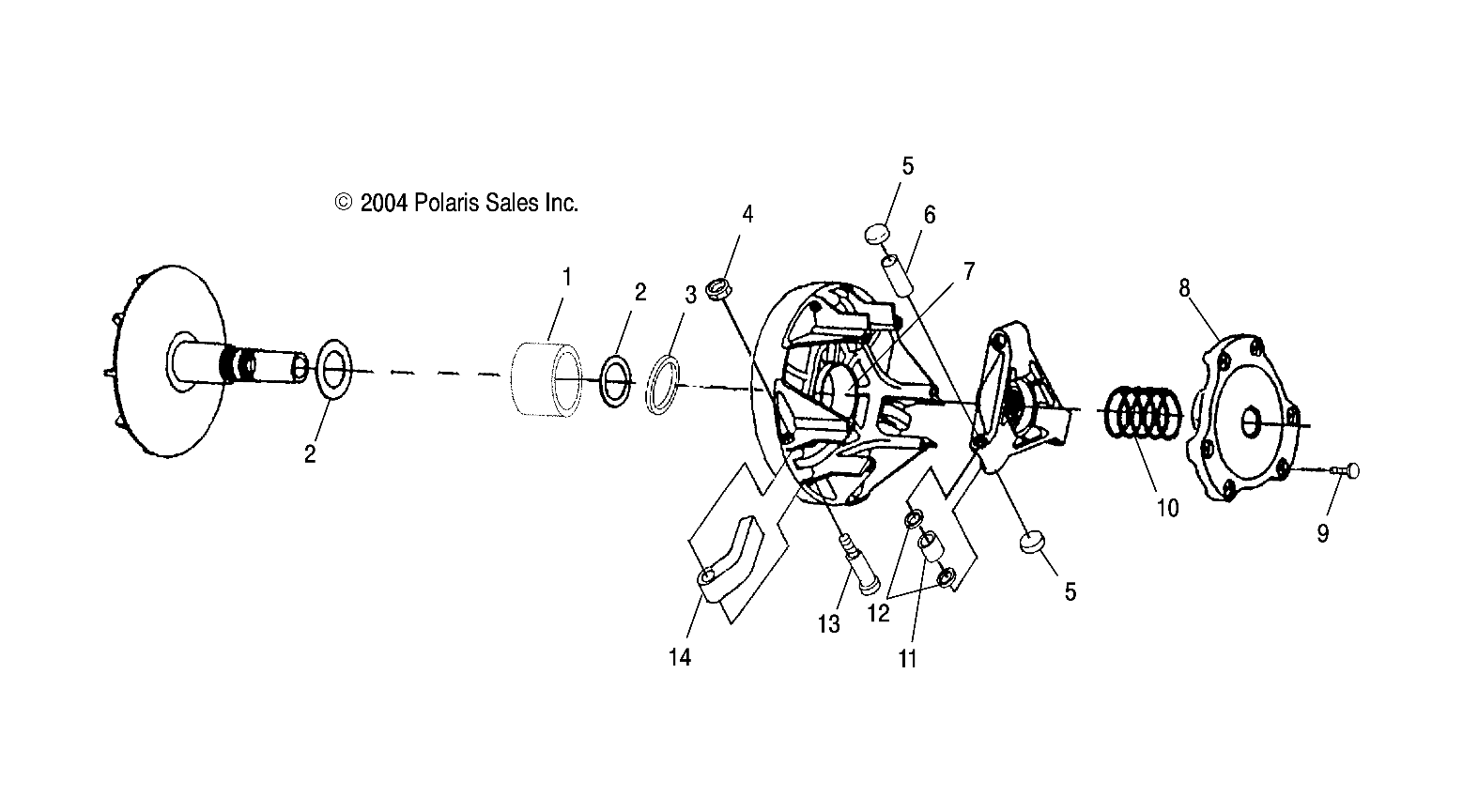 Part Number : 5631674 SPACER-SLN