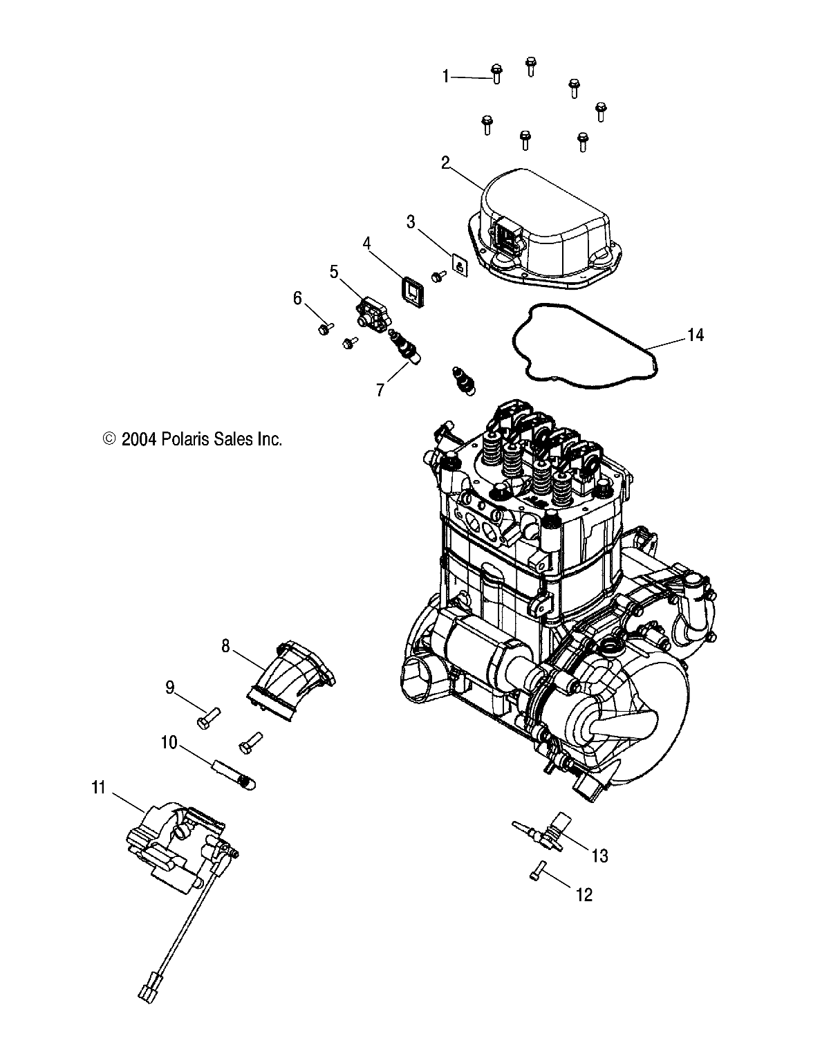 Part Number : 1253564 ADAPTER-THROTTLE BODY