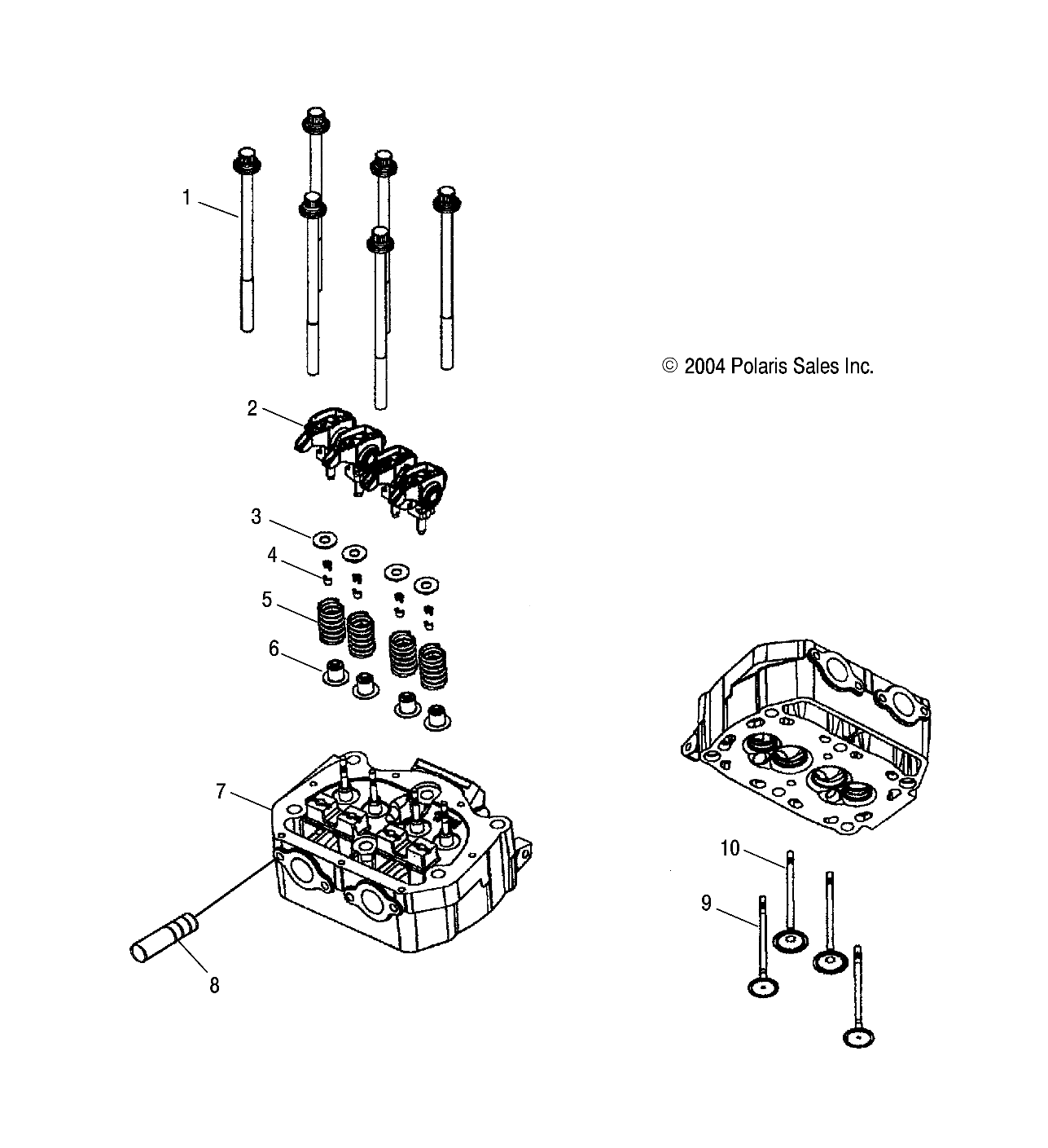 Part Number : 3021539 HEAD-CYLINDER