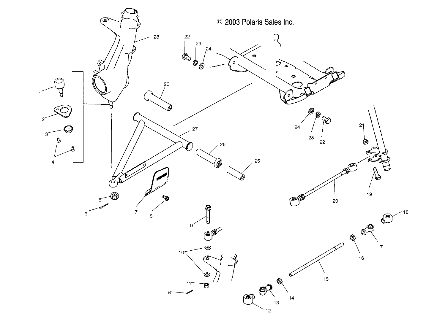 Part Number : 2202284-067 A-FRAME KIT  LEFT  MEDIUM GLOS