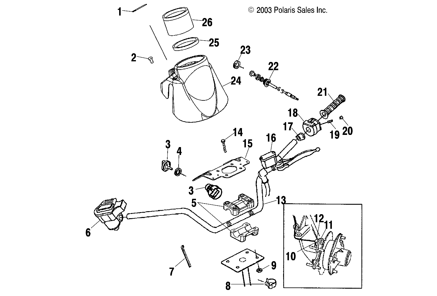 Part Number : 5435256-070 PANEL-INSTR SPEEDO BLK