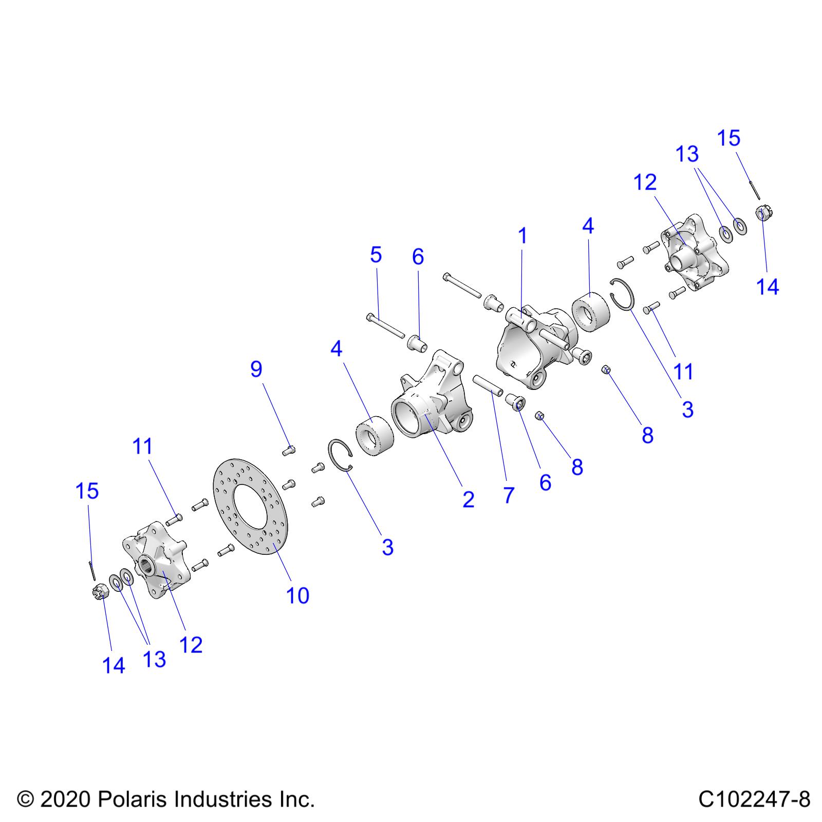 Part Number : 5143629 HUB-WHEEL REAR MACH