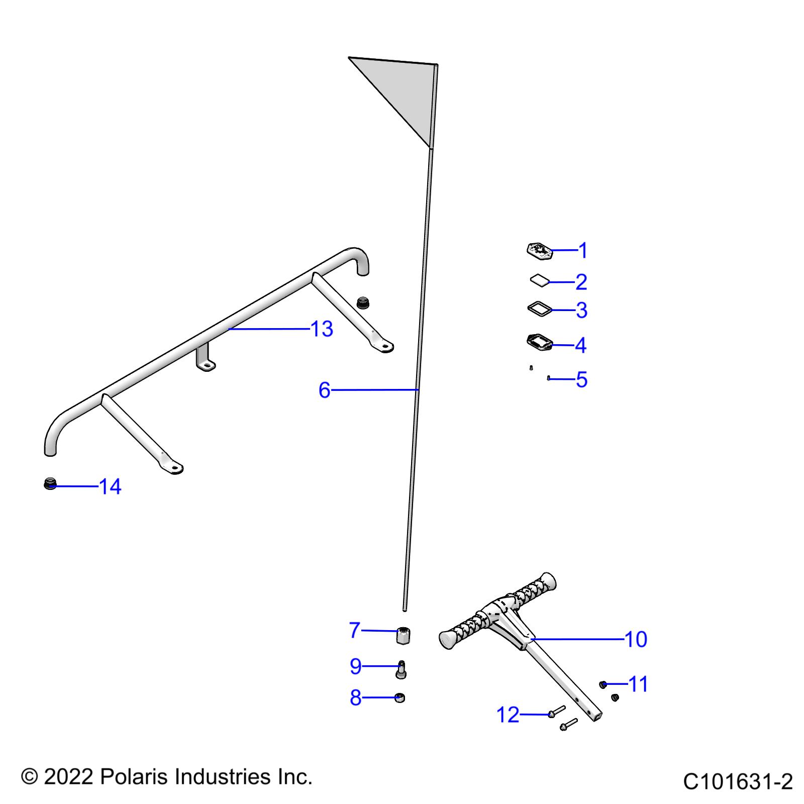 Part Number : 5456646 PLUG-END CAP RIBBED