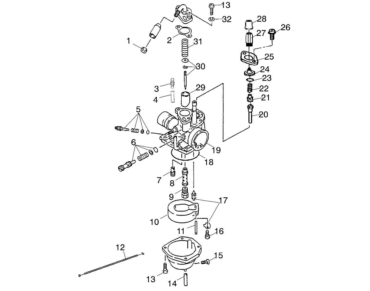 Part Number : 0451056 BRACKET MANUAL CHOKE