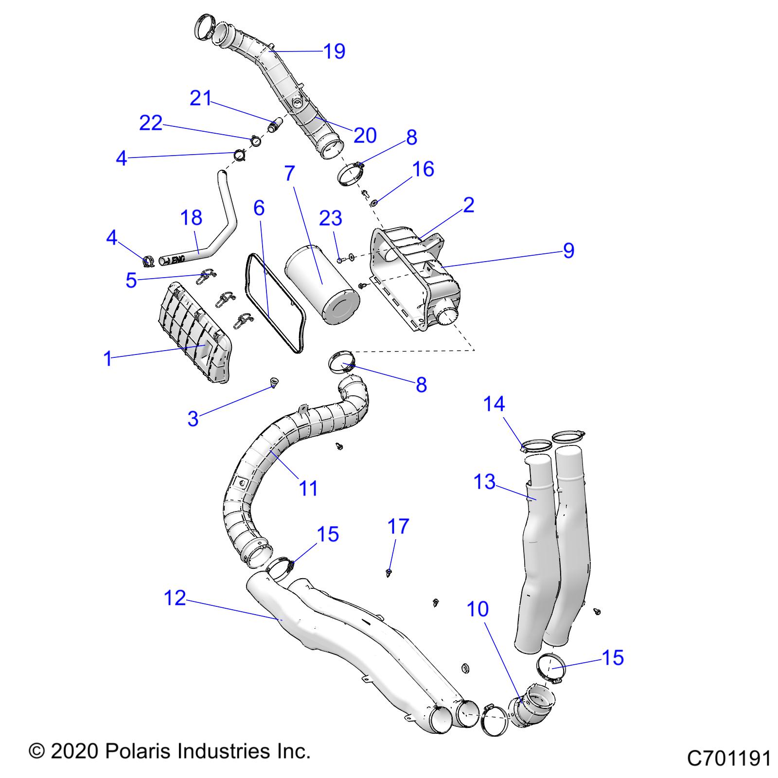 Part Number : 1241271 AIRBOX COVER ASSEMBLY