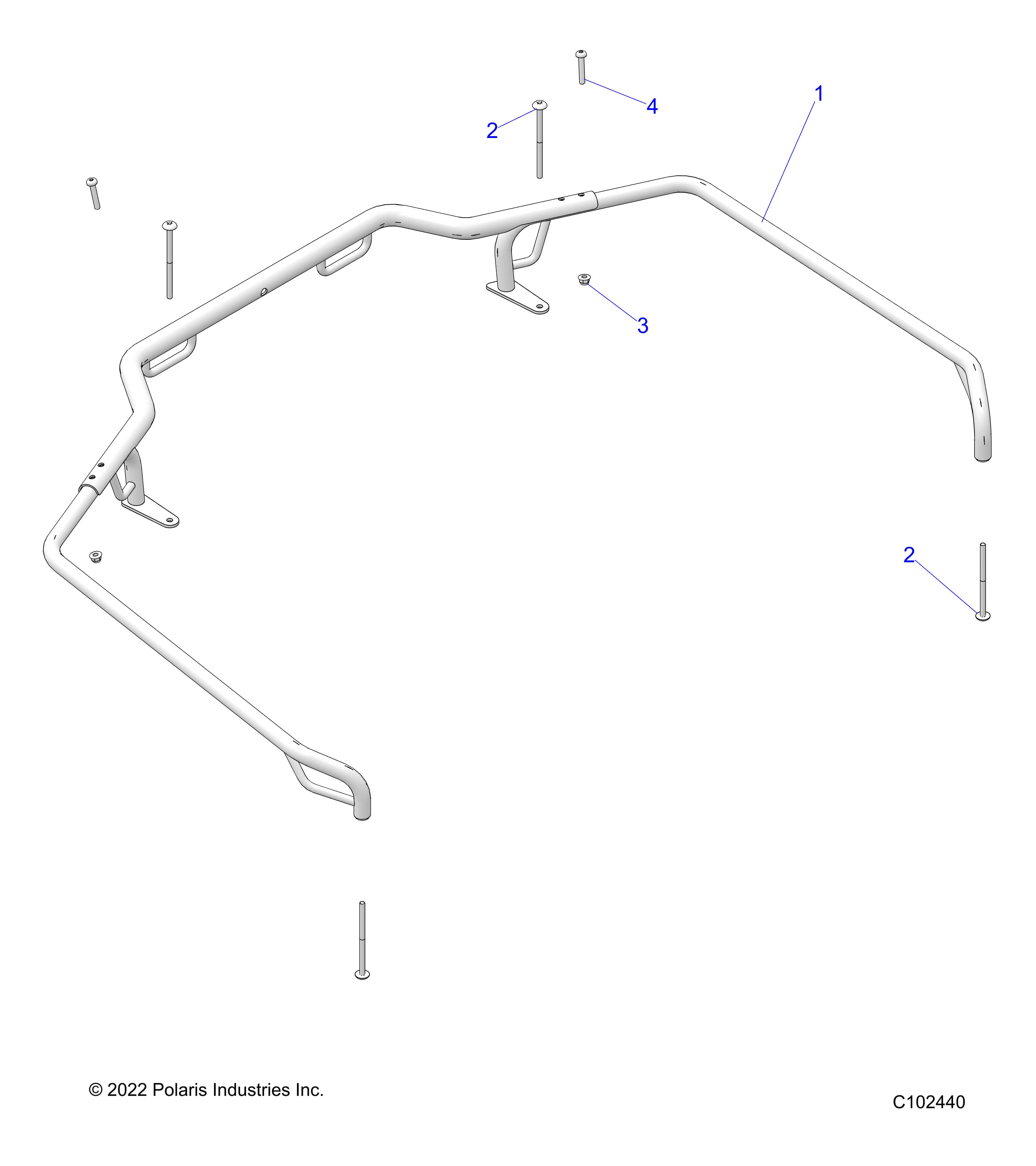 Part Number : 7527866 BLT-M6X1.0X35-BTNHD HXSCKT BZP