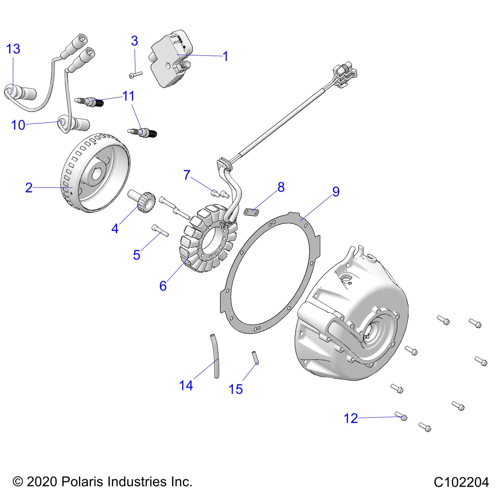 Part Number : 5140078 WATERPUMP DRIVE BOLT  LEFT