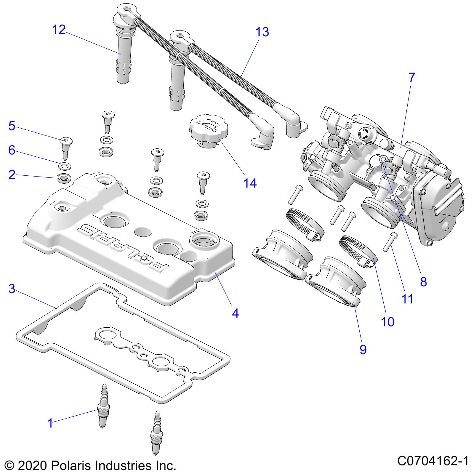 Part Number : 1205676 ASM-THROTTLE BODY DUALETC EVAP