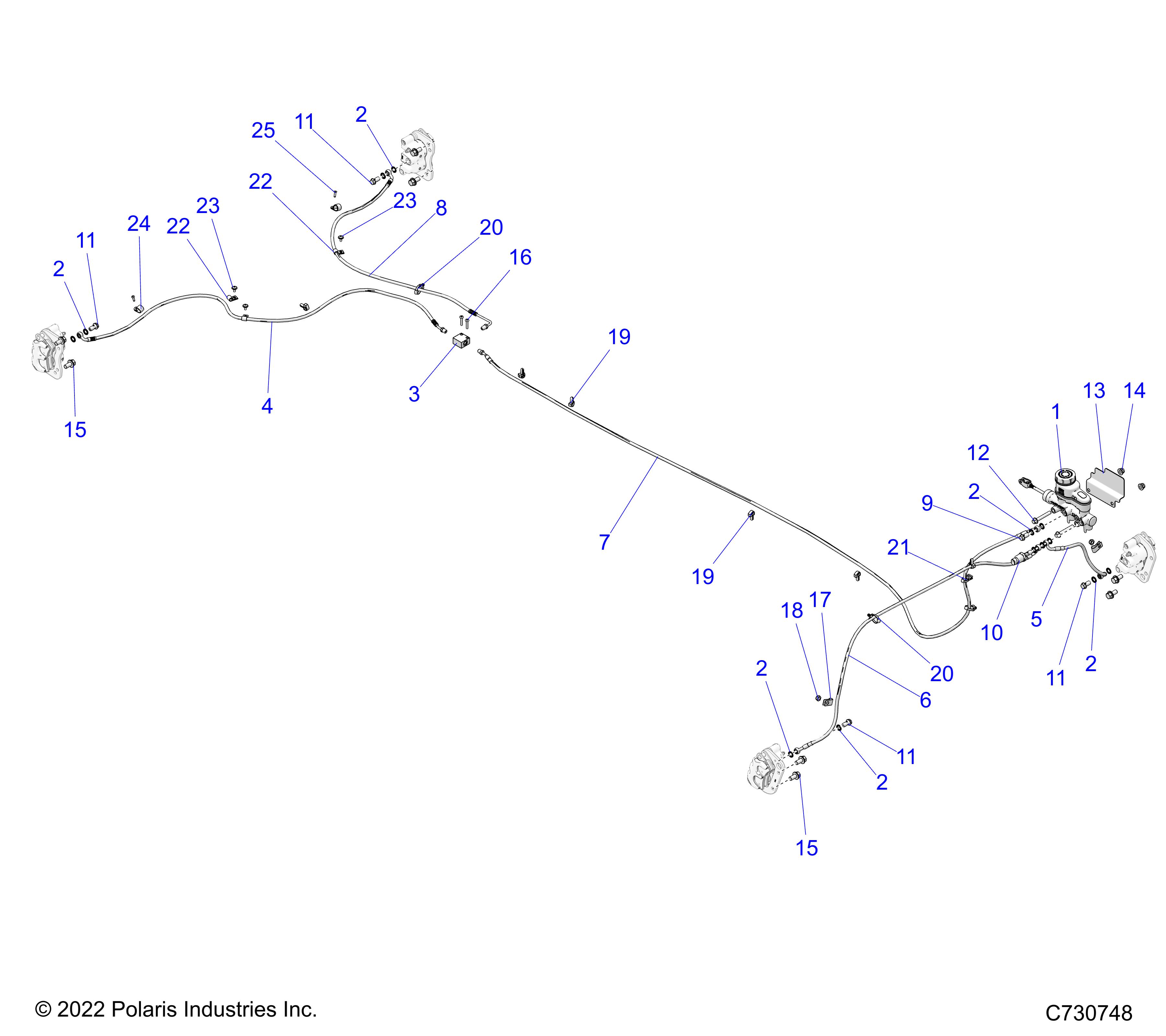 Part Number : 1912589 LINE-BRK FL 19.5 70B 30B 135