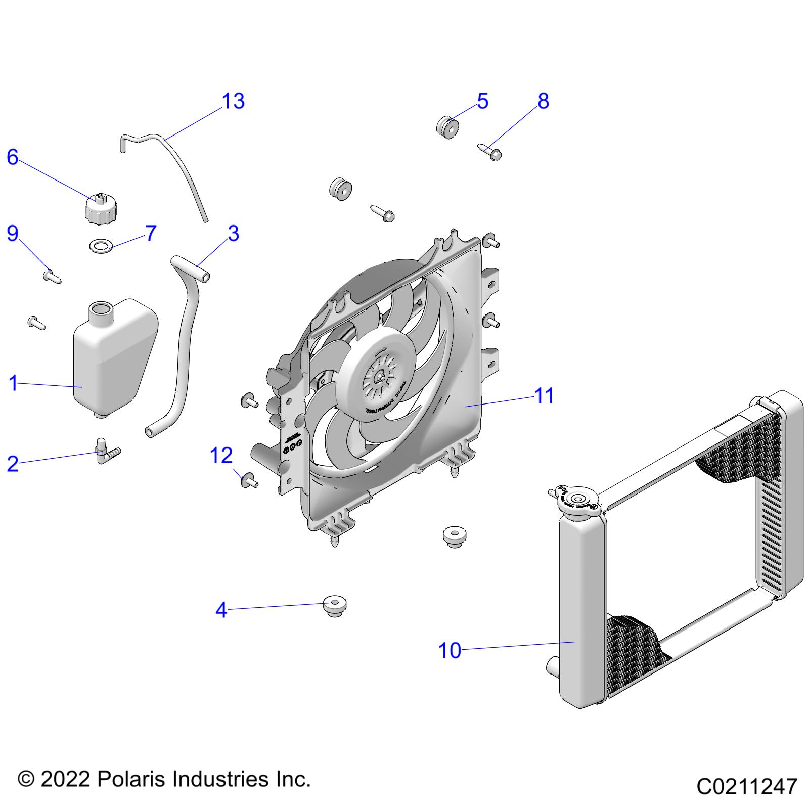 Part Number : 2415473 ASM-FAN AND MOTOR TRIPAC SGL