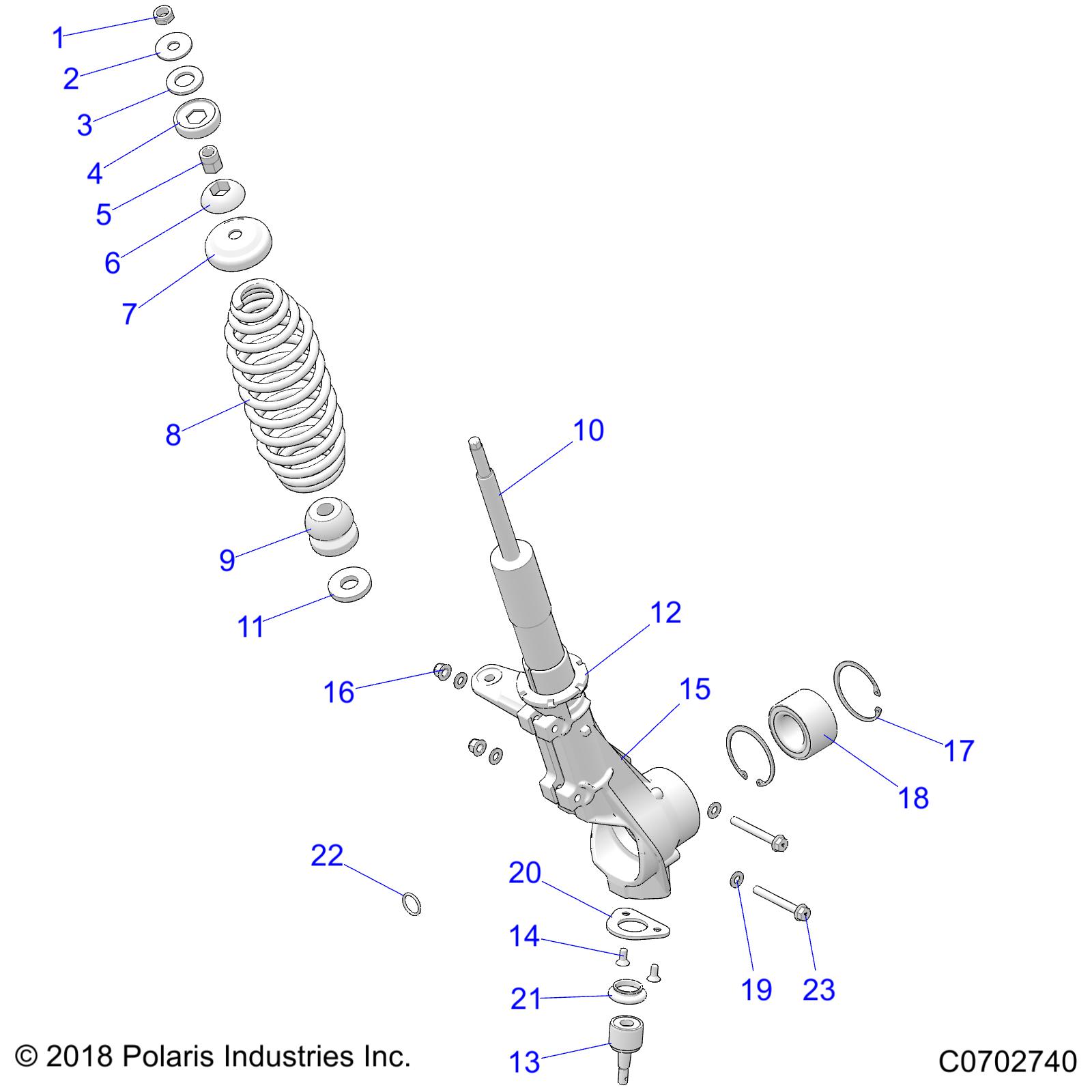 Part Number : 1824557 ASM-HUBSTRUT RH