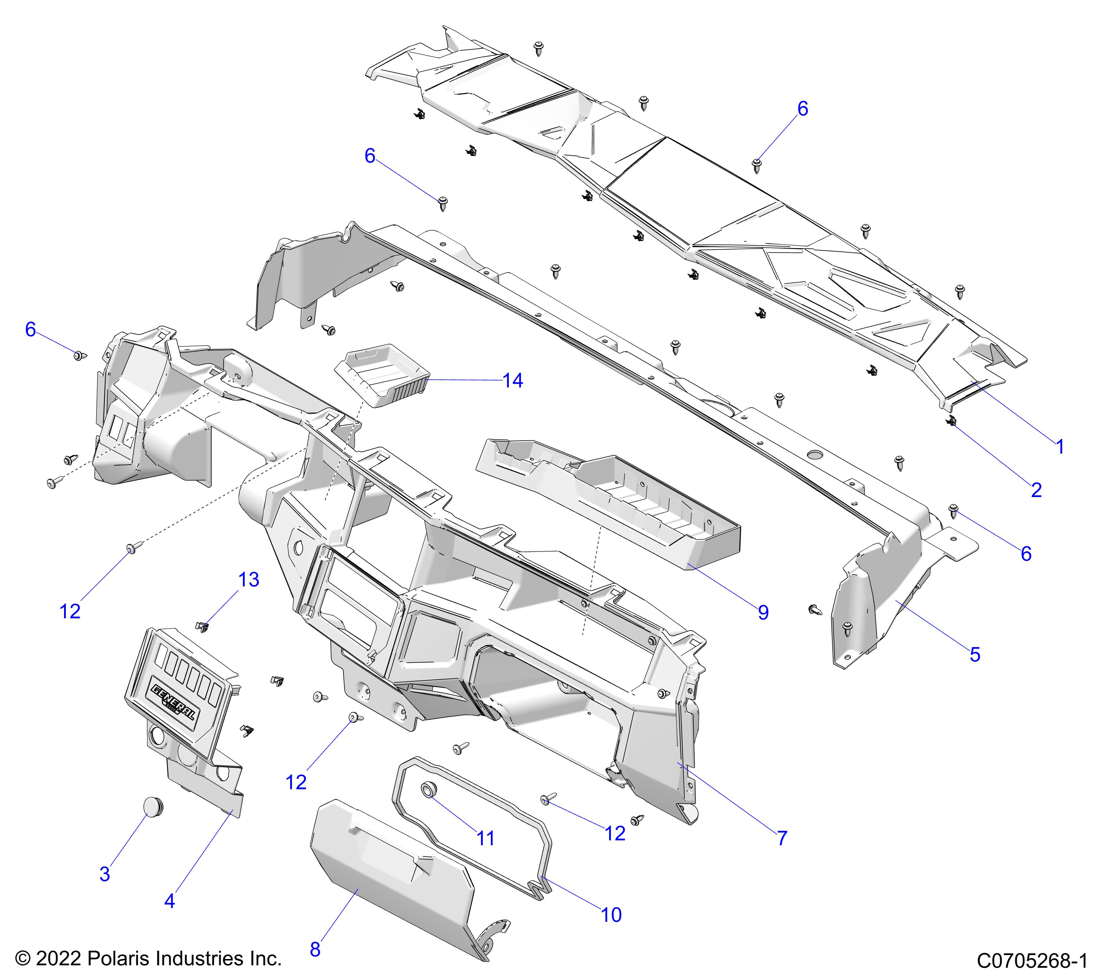 Part Number : 5522124 SEAL-GLOVEBOX