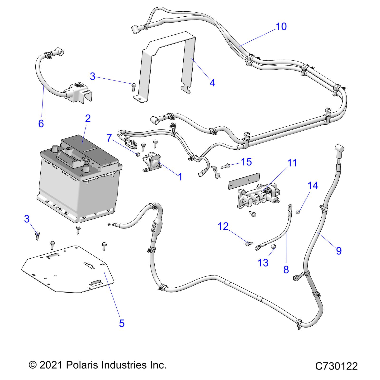 Part Number : 4019964 CABLE-GROUND ENG BAT CHAS 570