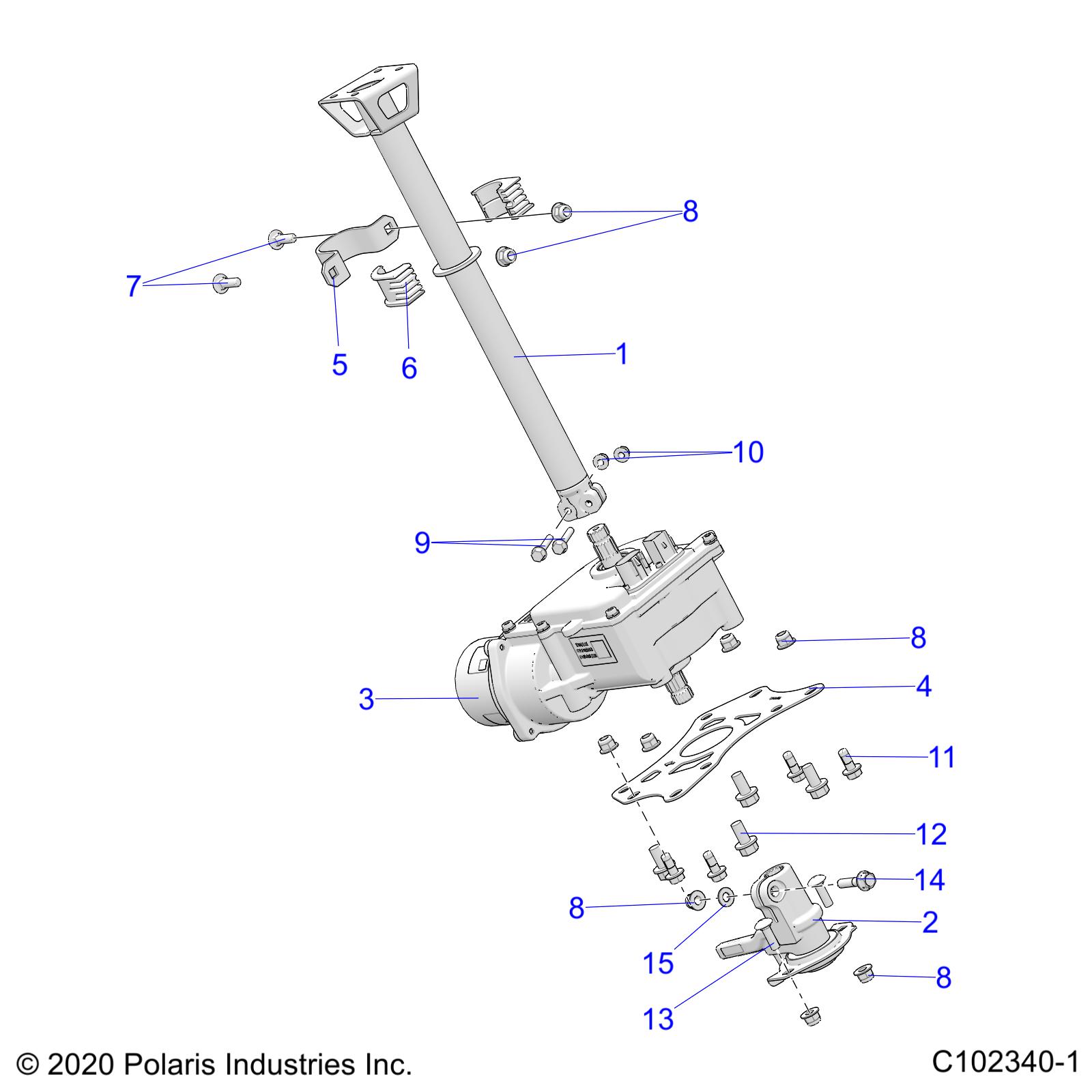 Part Number : 2415771 ASM-POWER STEERING GEN2 ATV