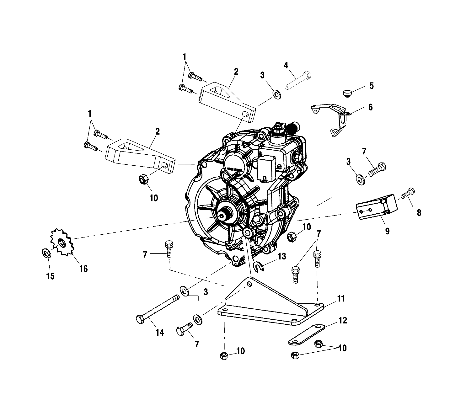 Foto diagrama Polaris que contem a peça 5243943-067