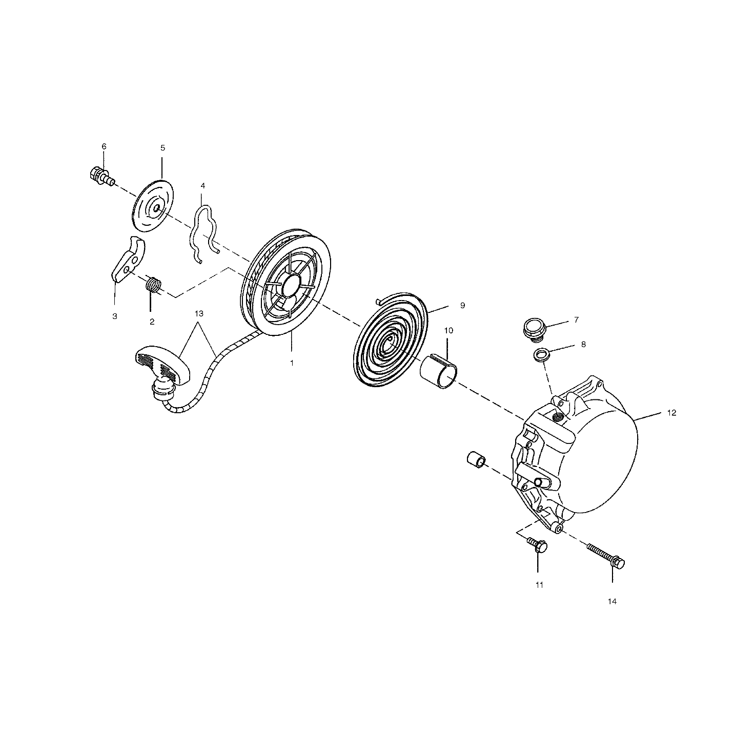 Foto diagrama Polaris que contem a peça 3085656