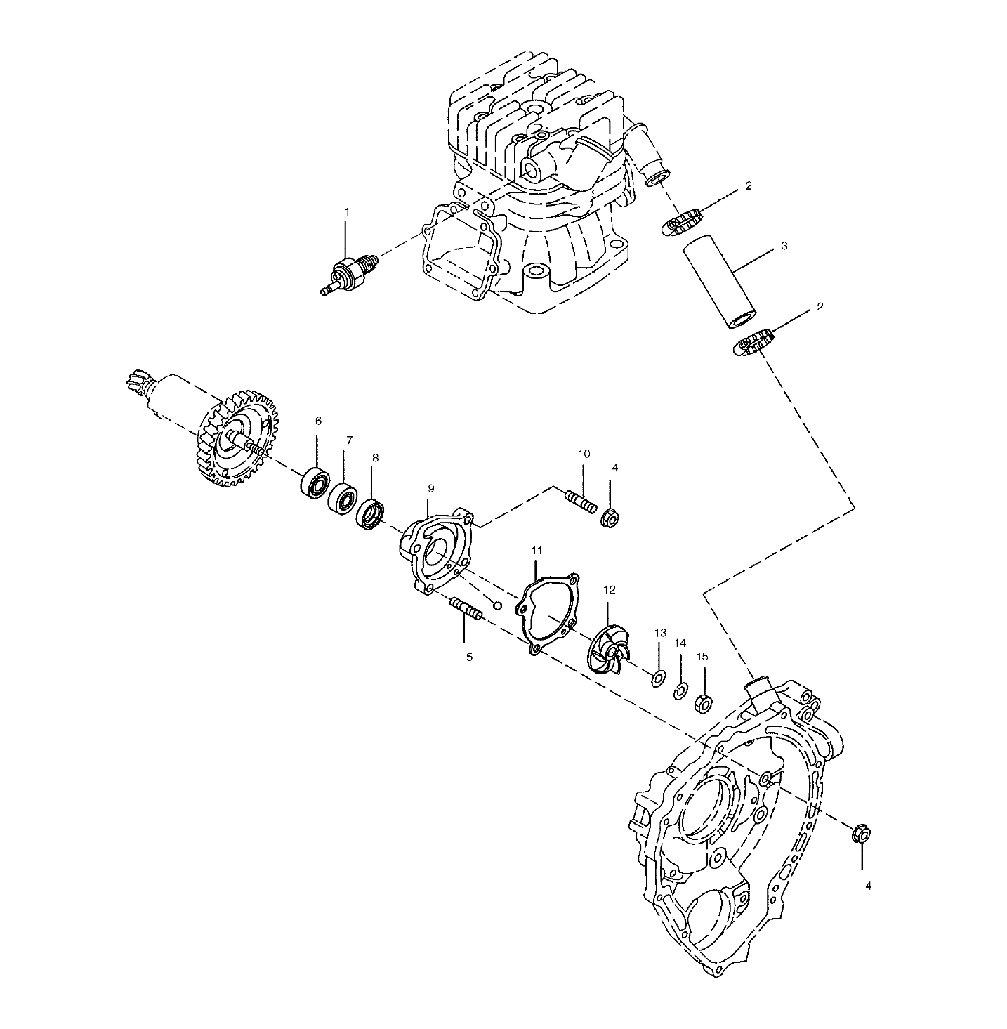 Foto diagrama Polaris que contem a peça 3086772