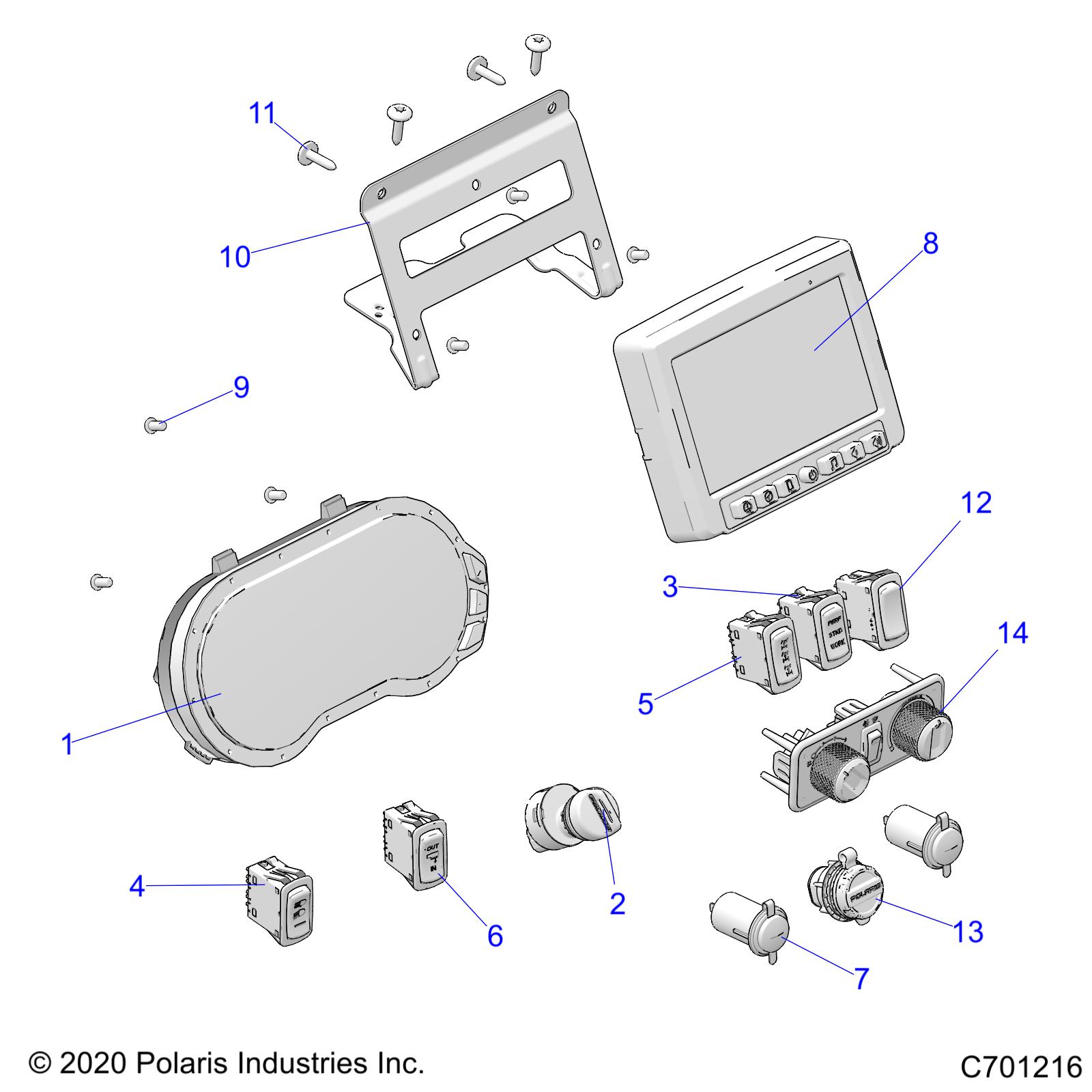 Part Number : 4018671 SWITCH-ADC SEALED