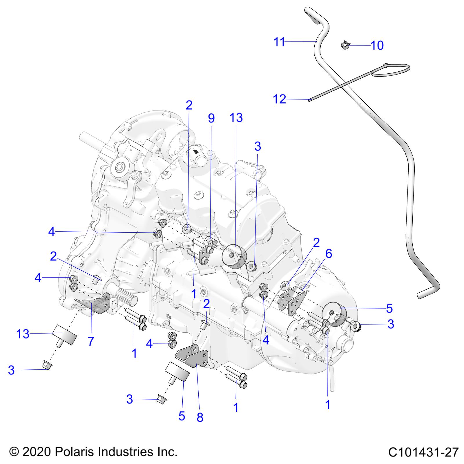 Part Number : 3022154 RUBBER ENGINE MOUNT