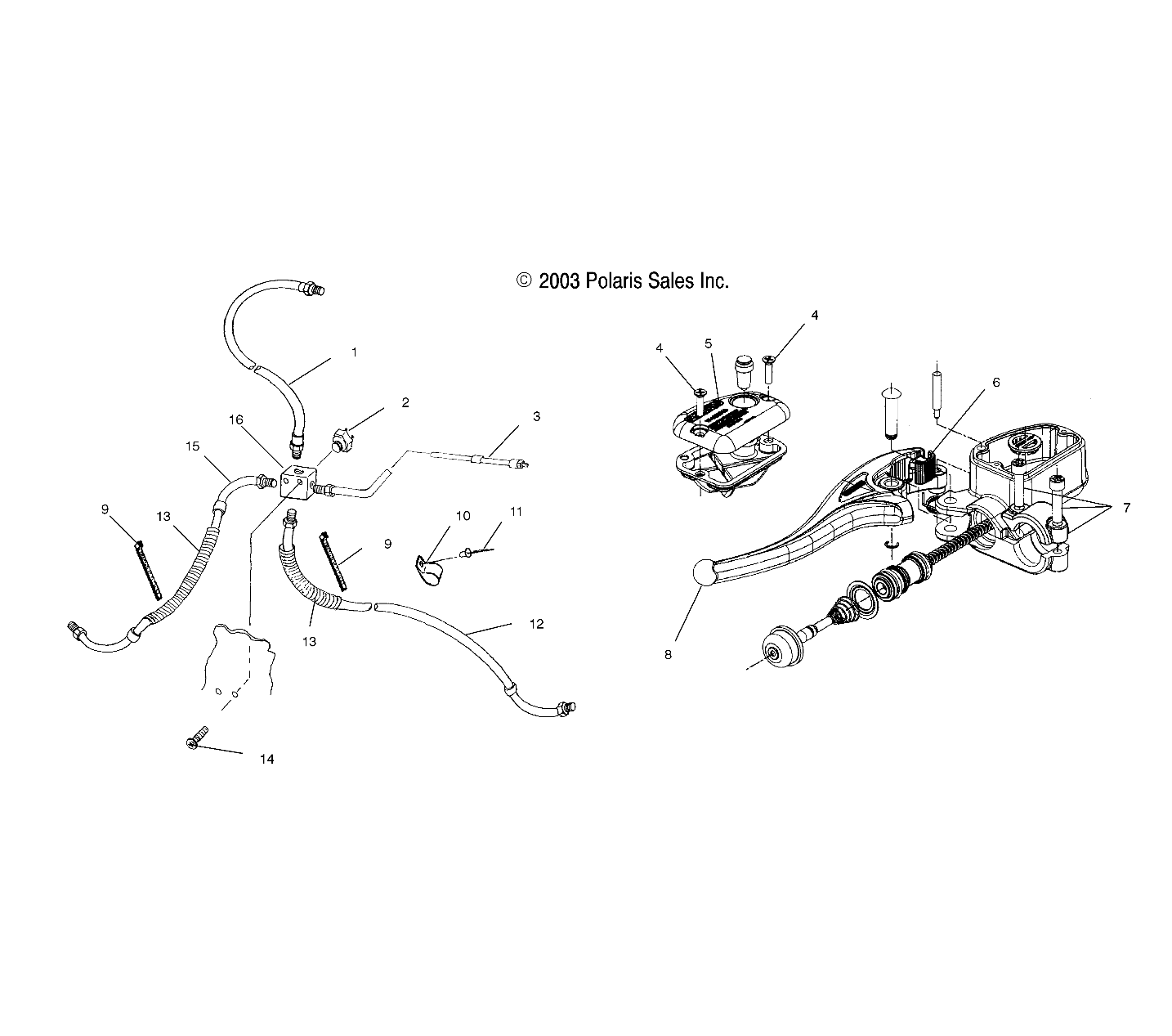 Foto diagrama Polaris que contem a peça 1910504