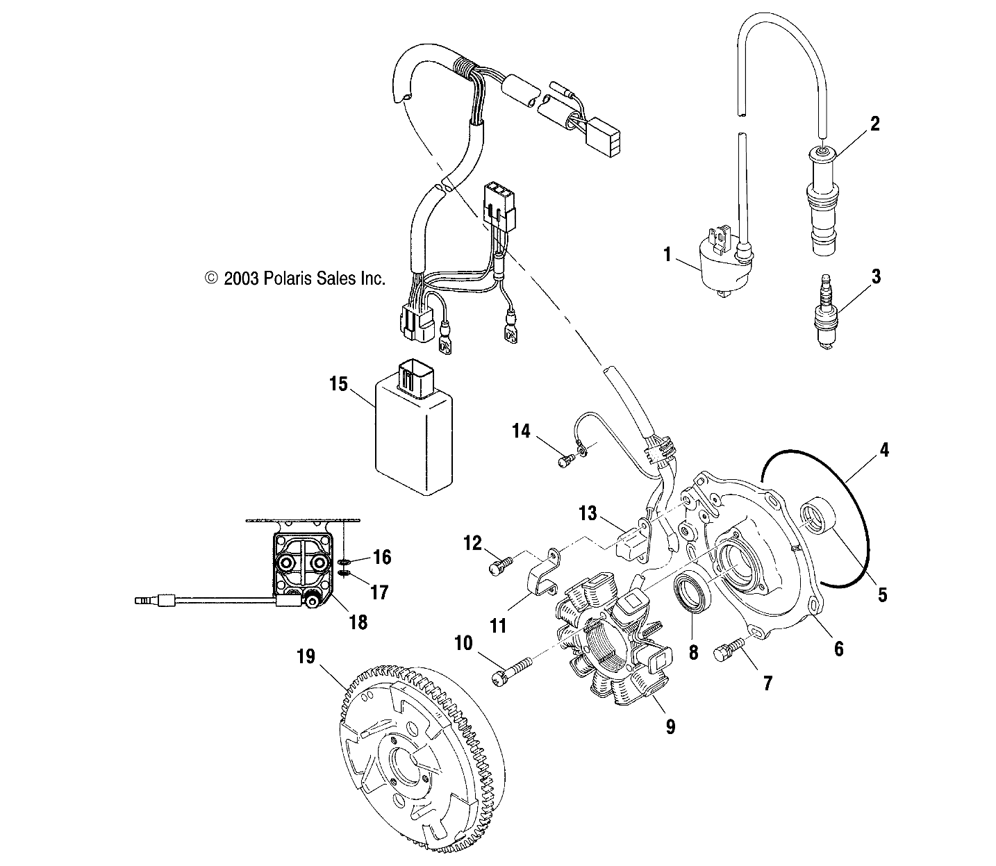 Part Number : 3089254 PULSER COIL