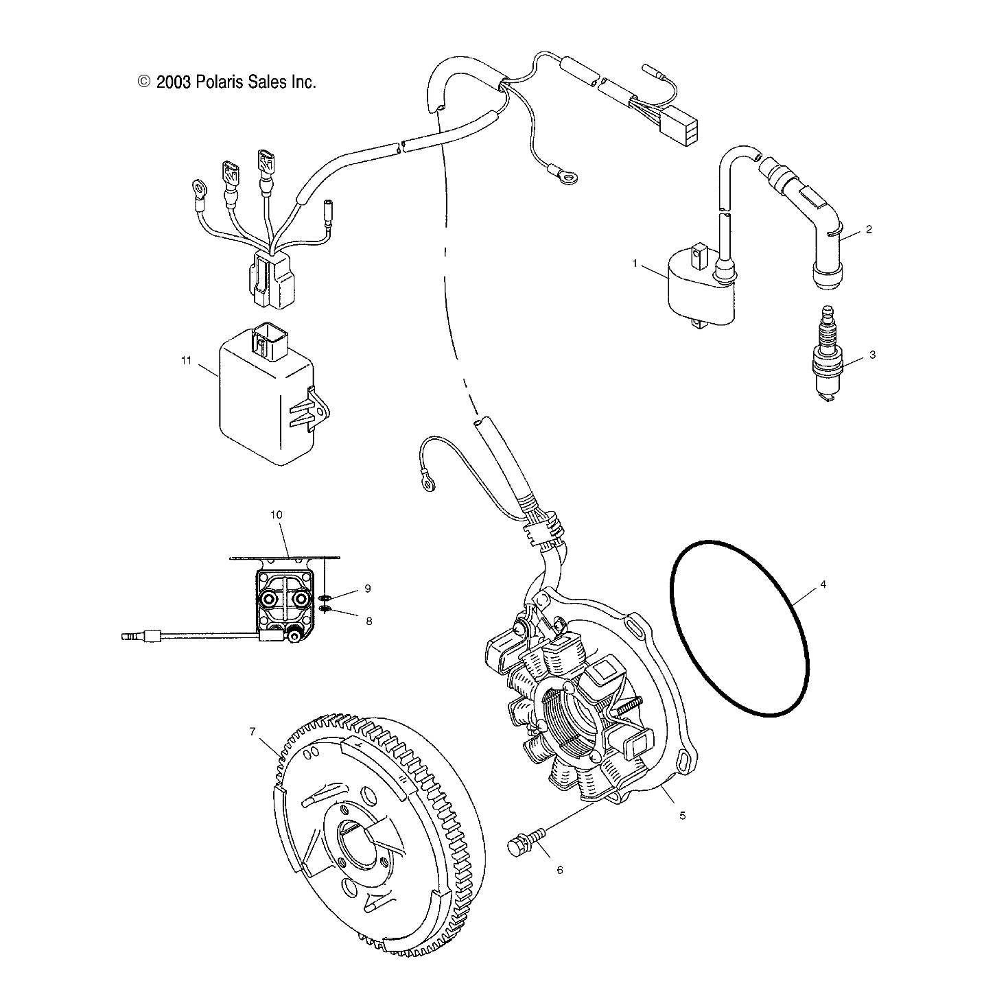 Part Number : 3089275 ASM.STATOR PLATE