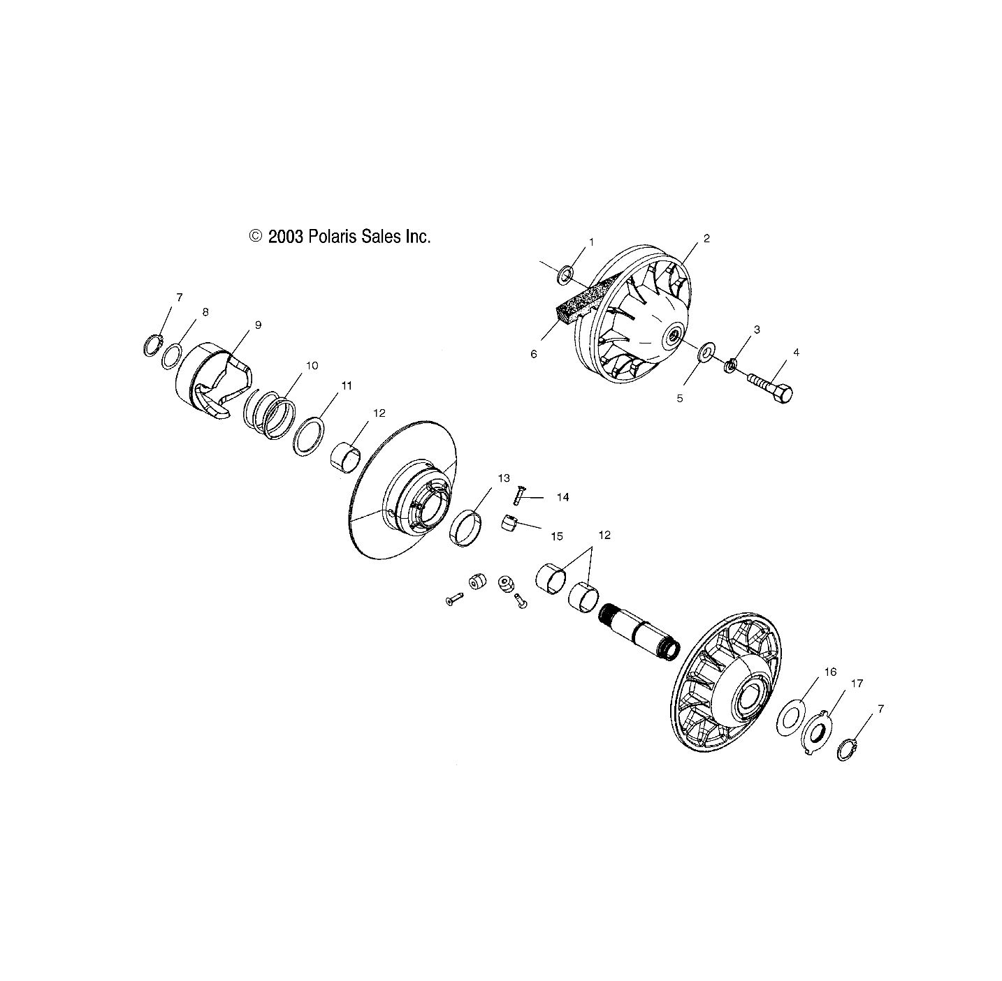 Part Number : 1322407 ASM-CLUTCH DRIVEN EBS W/Y