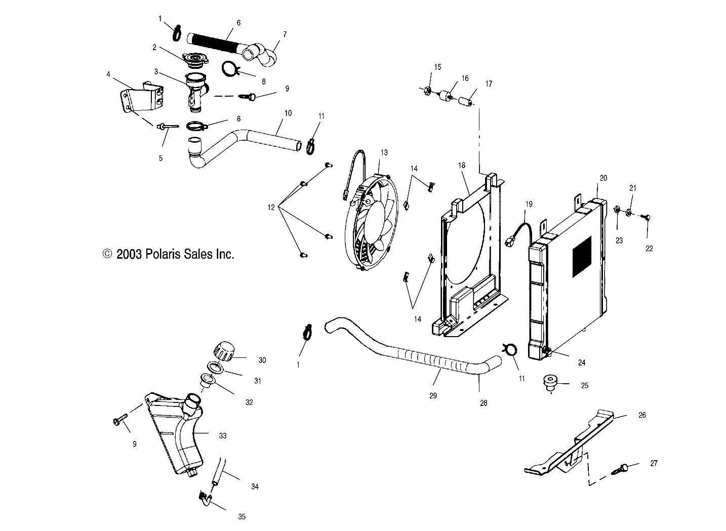 Part Number : 1240178 RADIATOR