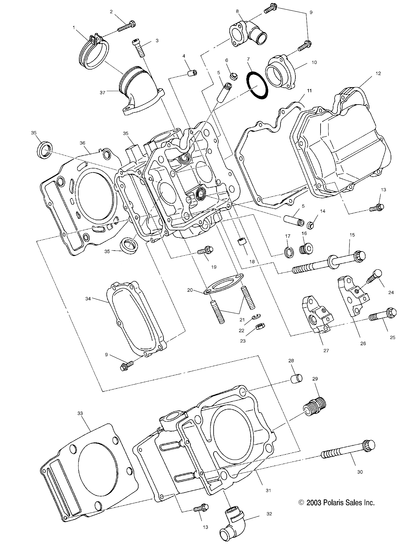 Part Number : 3089256 CYLINDER ASSEMBLY